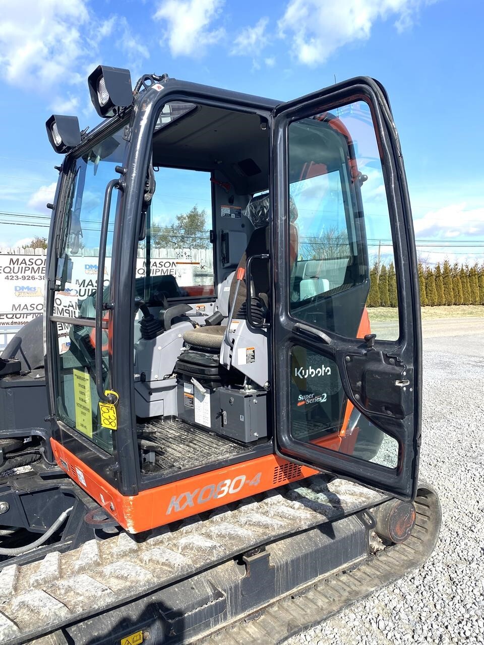 2022 Kubota KX080-4 Mini Excavator