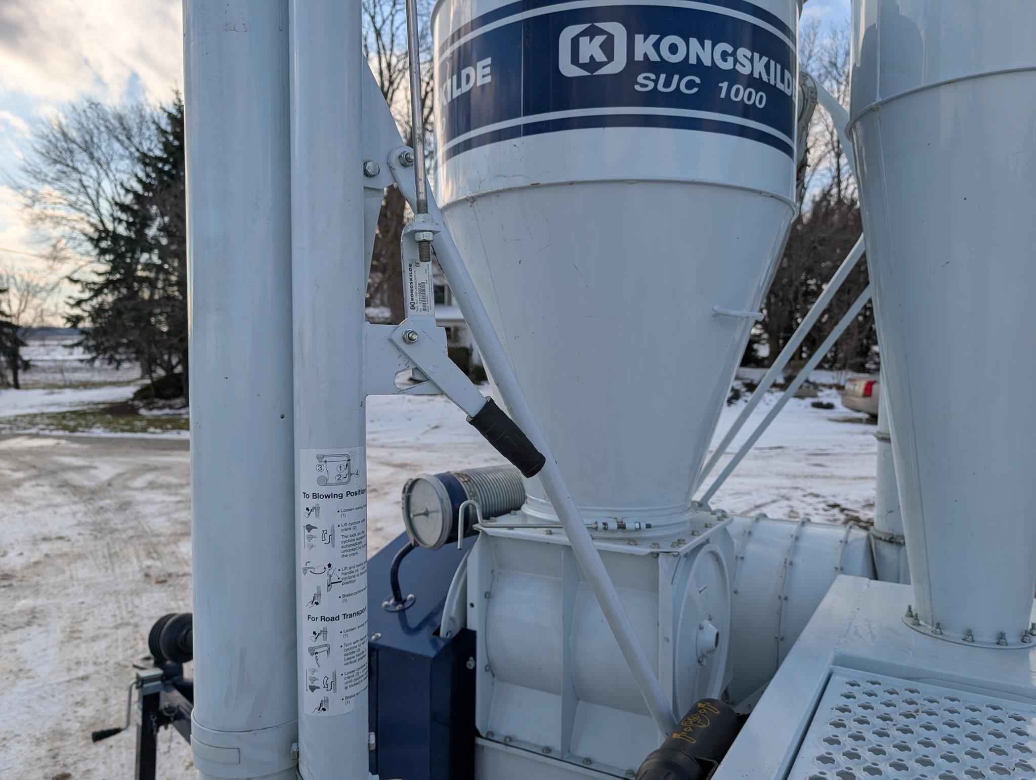 2023 Kongskilde 1000 Grain Vac