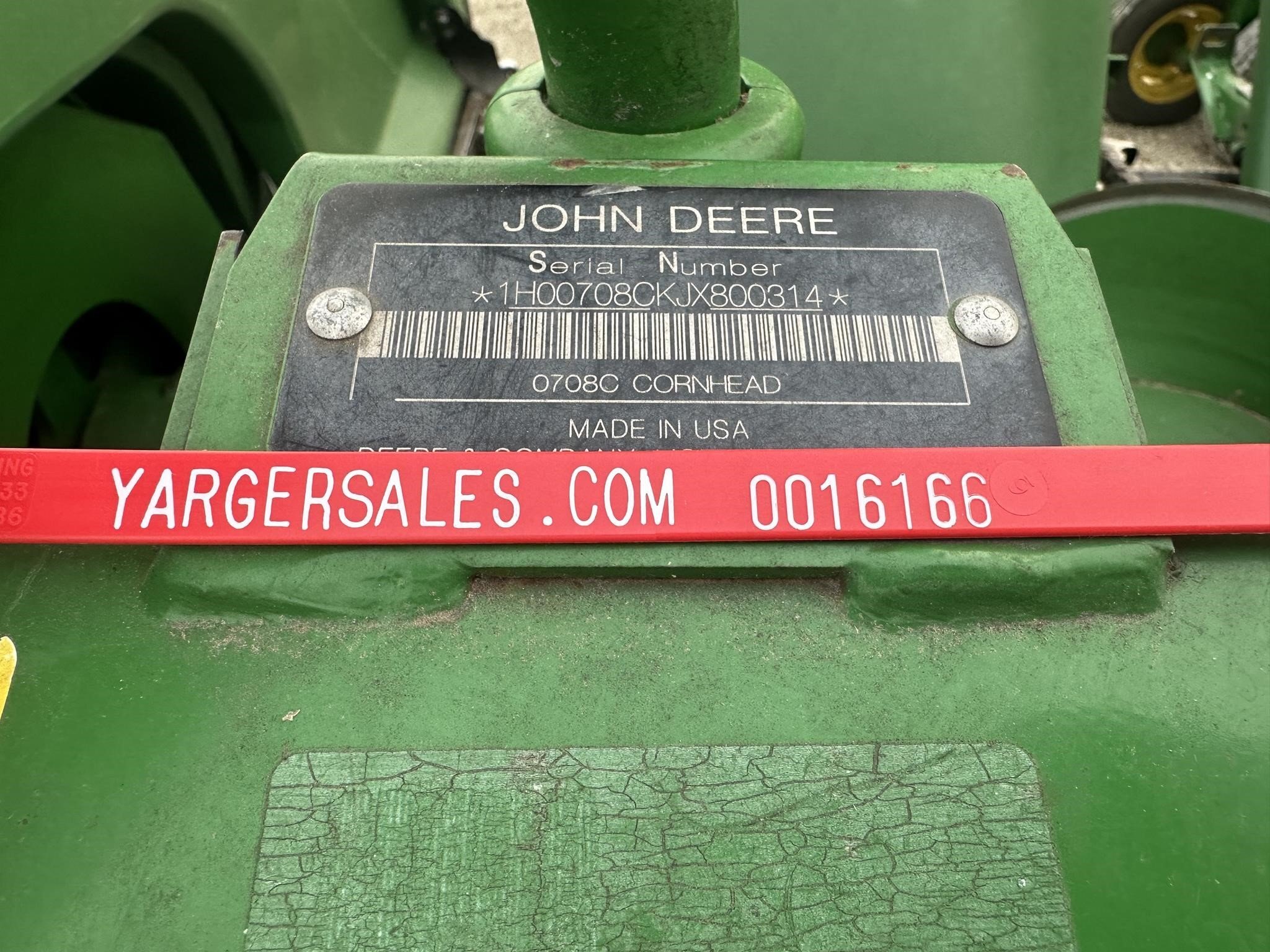 2018 John Deere 708C Corn Head
