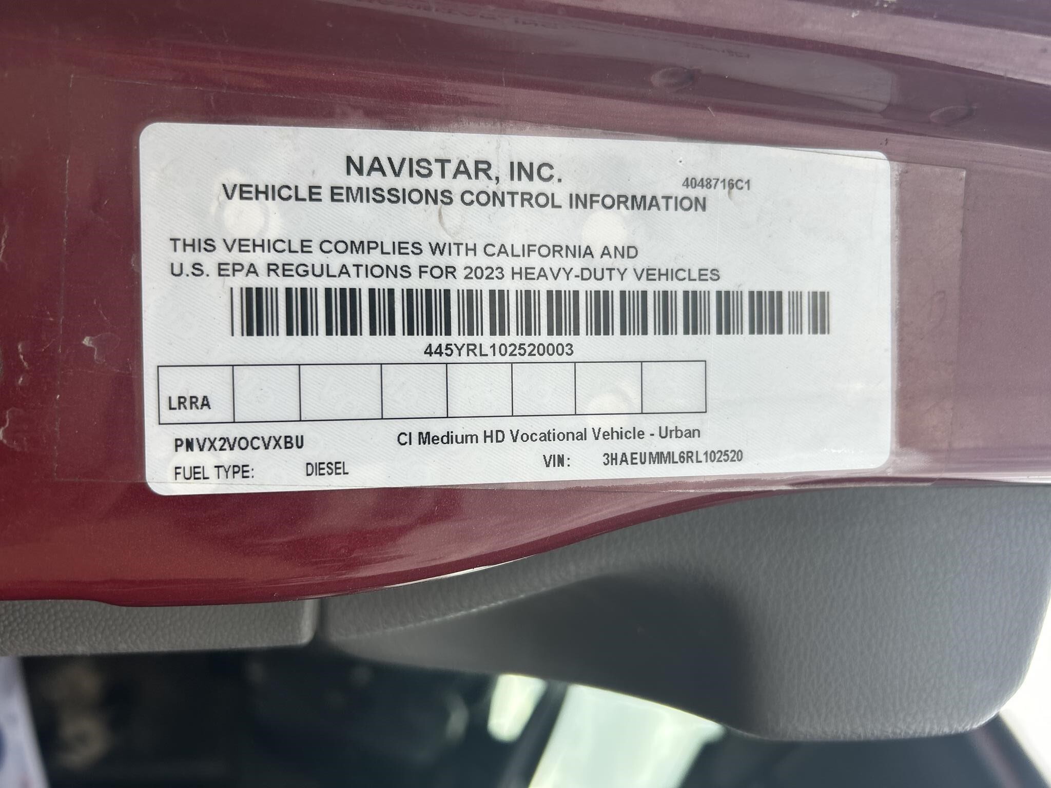 2024 International MV Box Trucks/Trailer