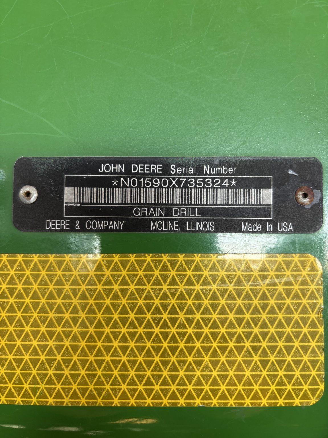 2009 John Deere 1590 Drill