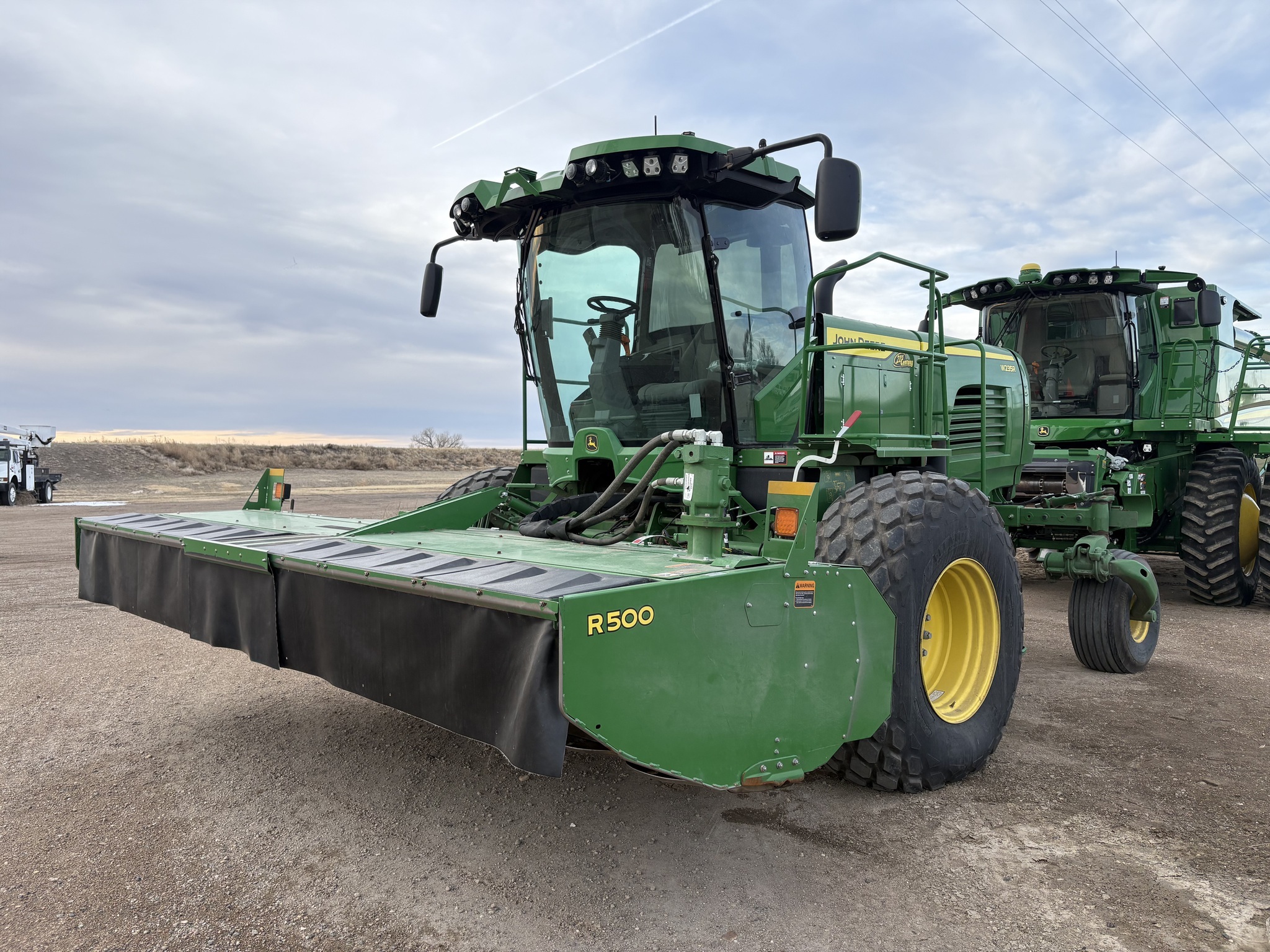 2024 John Deere W235R Self-Propelled Windrowers and Swather