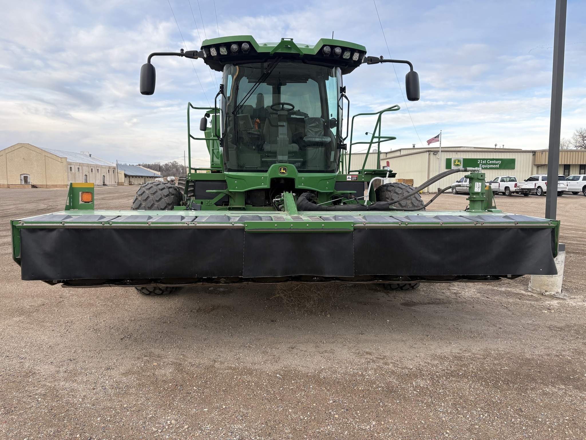 2024 John Deere W235R Self-Propelled Windrowers and Swather
