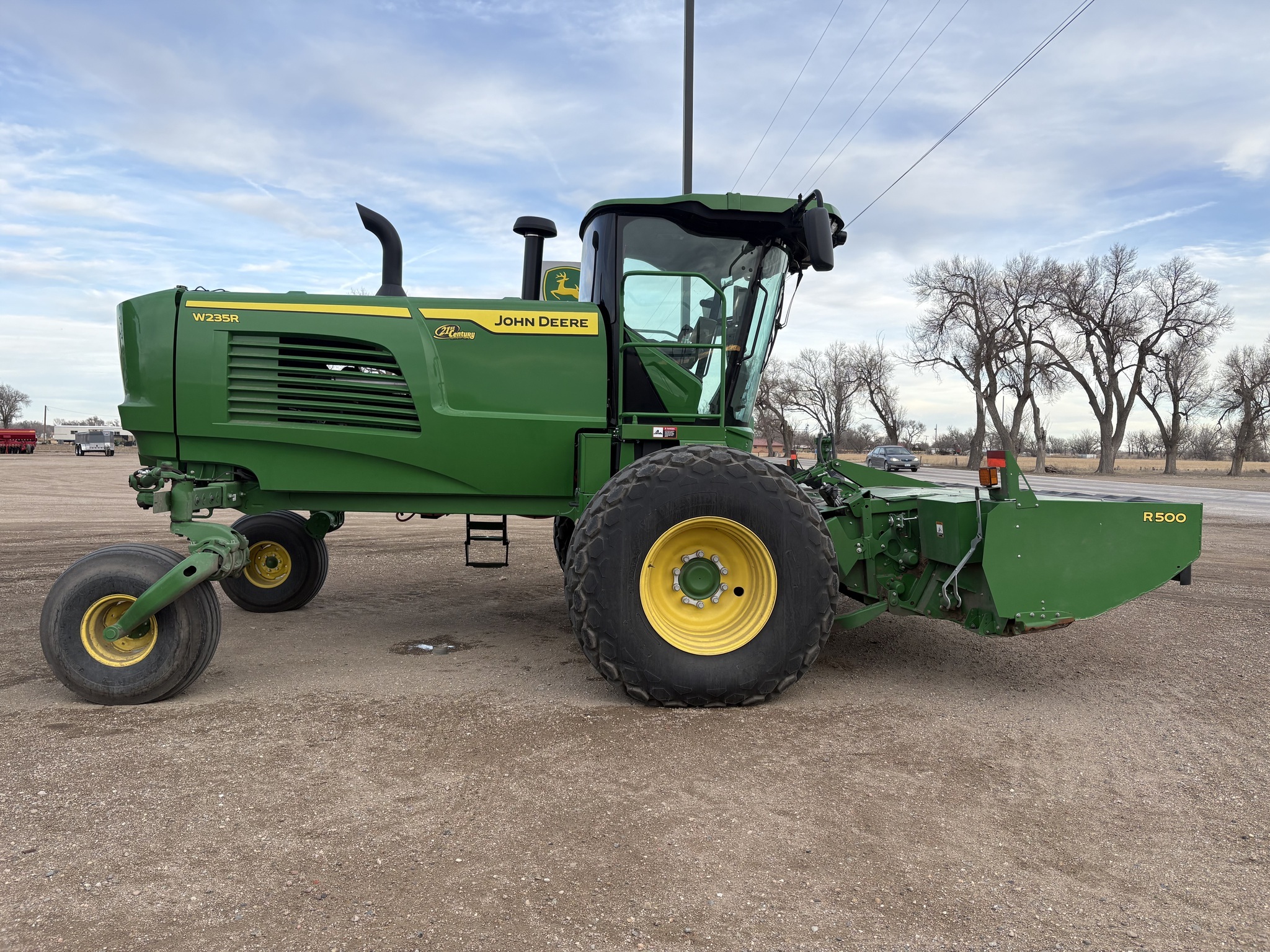 2024 John Deere W235R Self-Propelled Windrowers and Swather