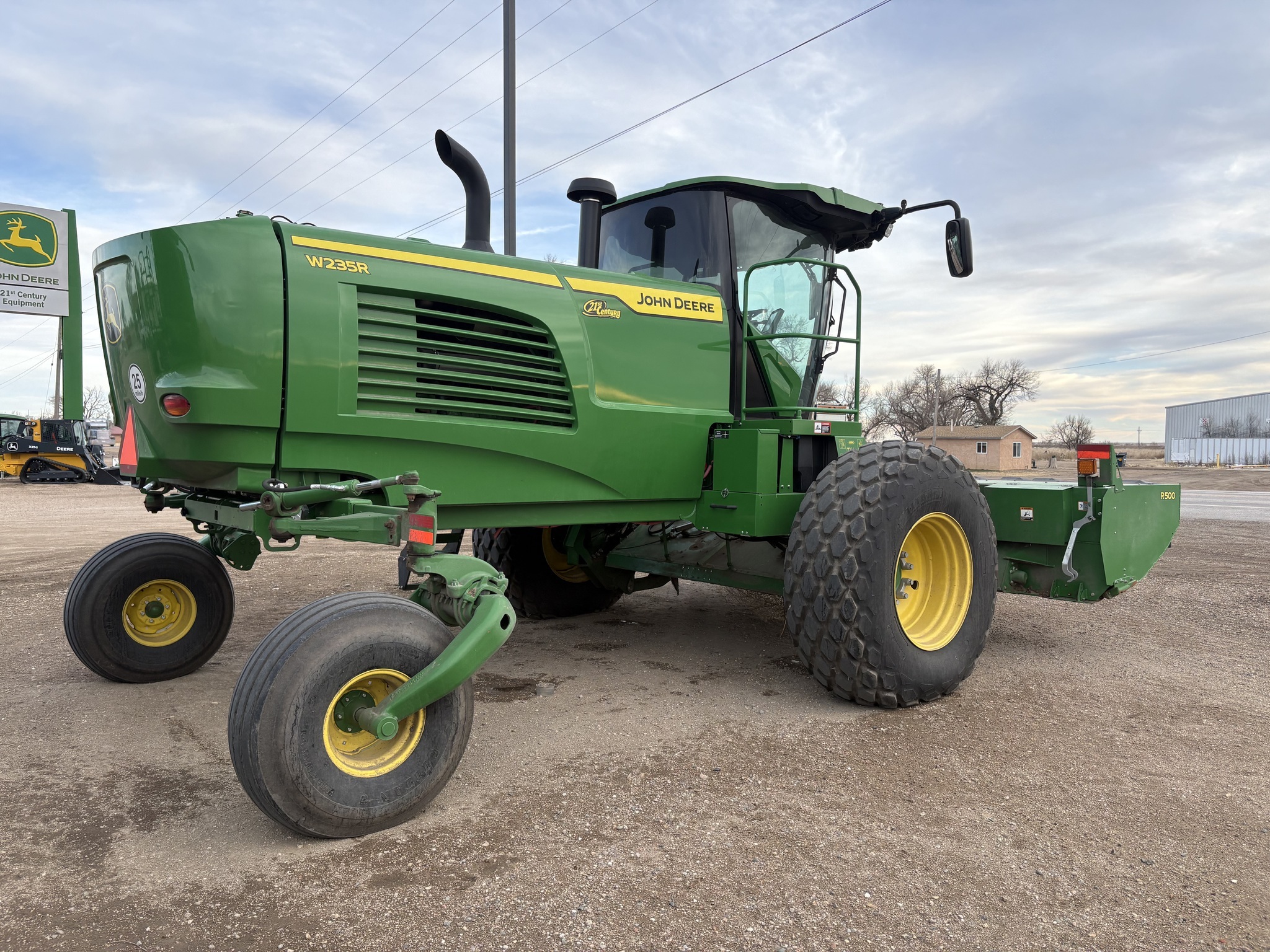 2024 John Deere W235R Self-Propelled Windrowers and Swather
