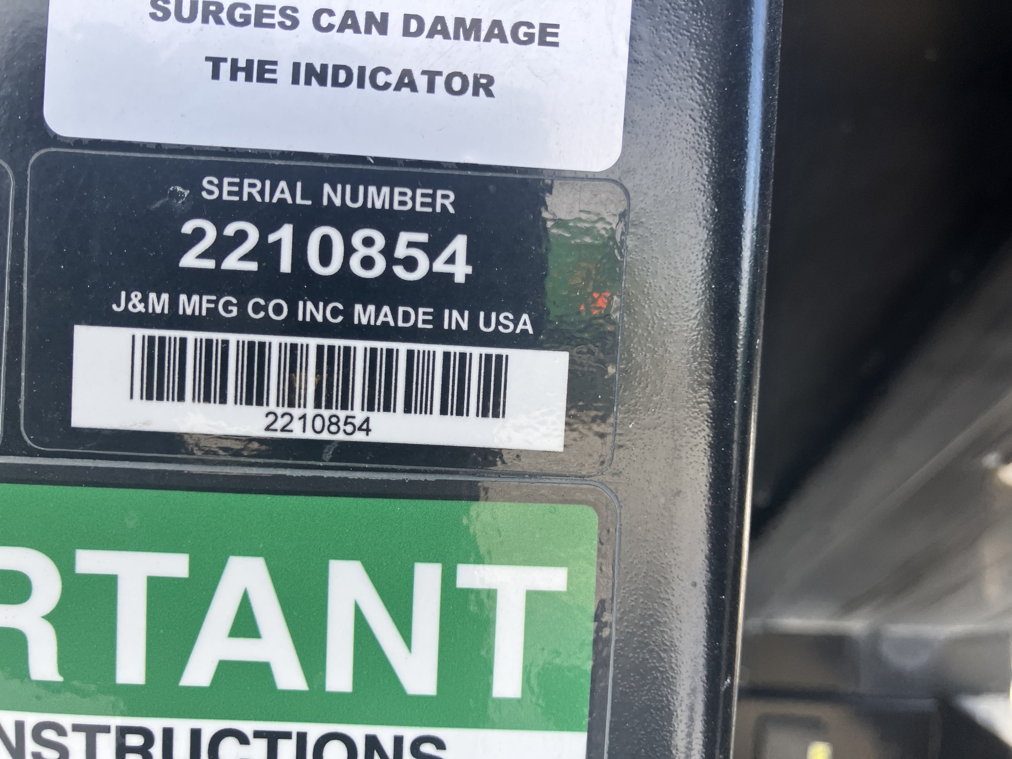 2021 J&M 1312-20 Grain Cart