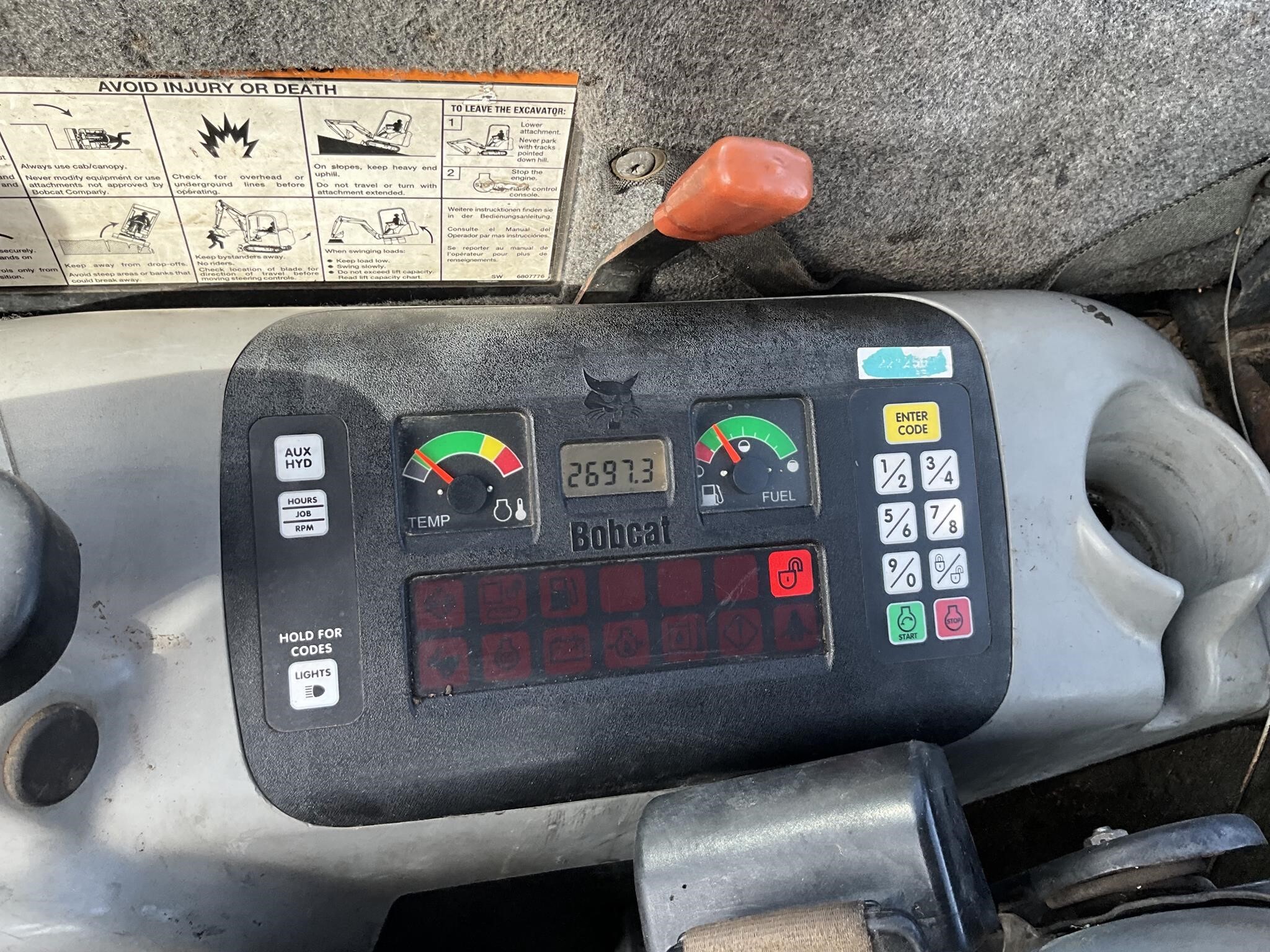2007 Bobcat 435HAG Mini Excavator