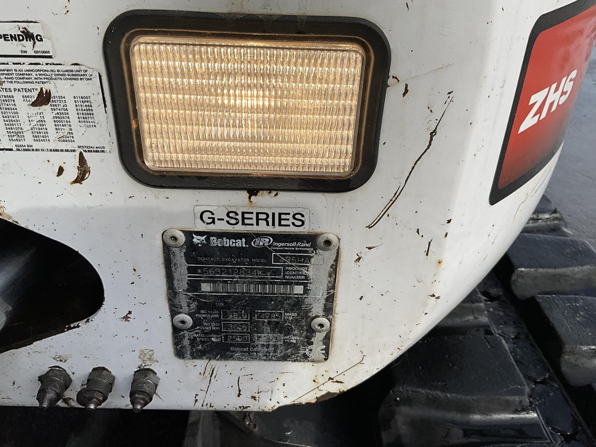 2007 Bobcat 435HAG Mini Excavator