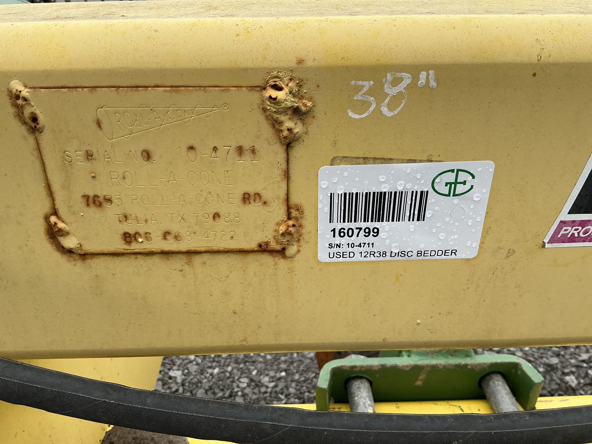 2021 Roll-A-Cone 12R38 Strip-Till