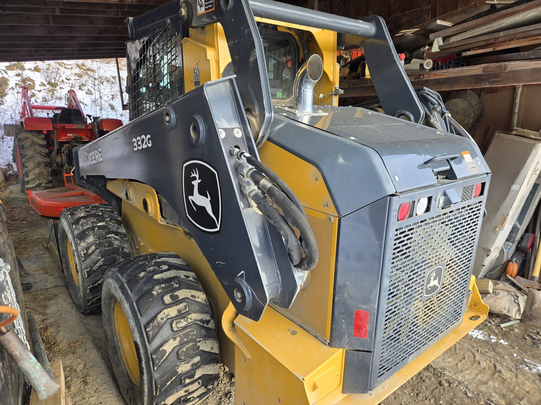 2021 Deere 332G Skid Steer