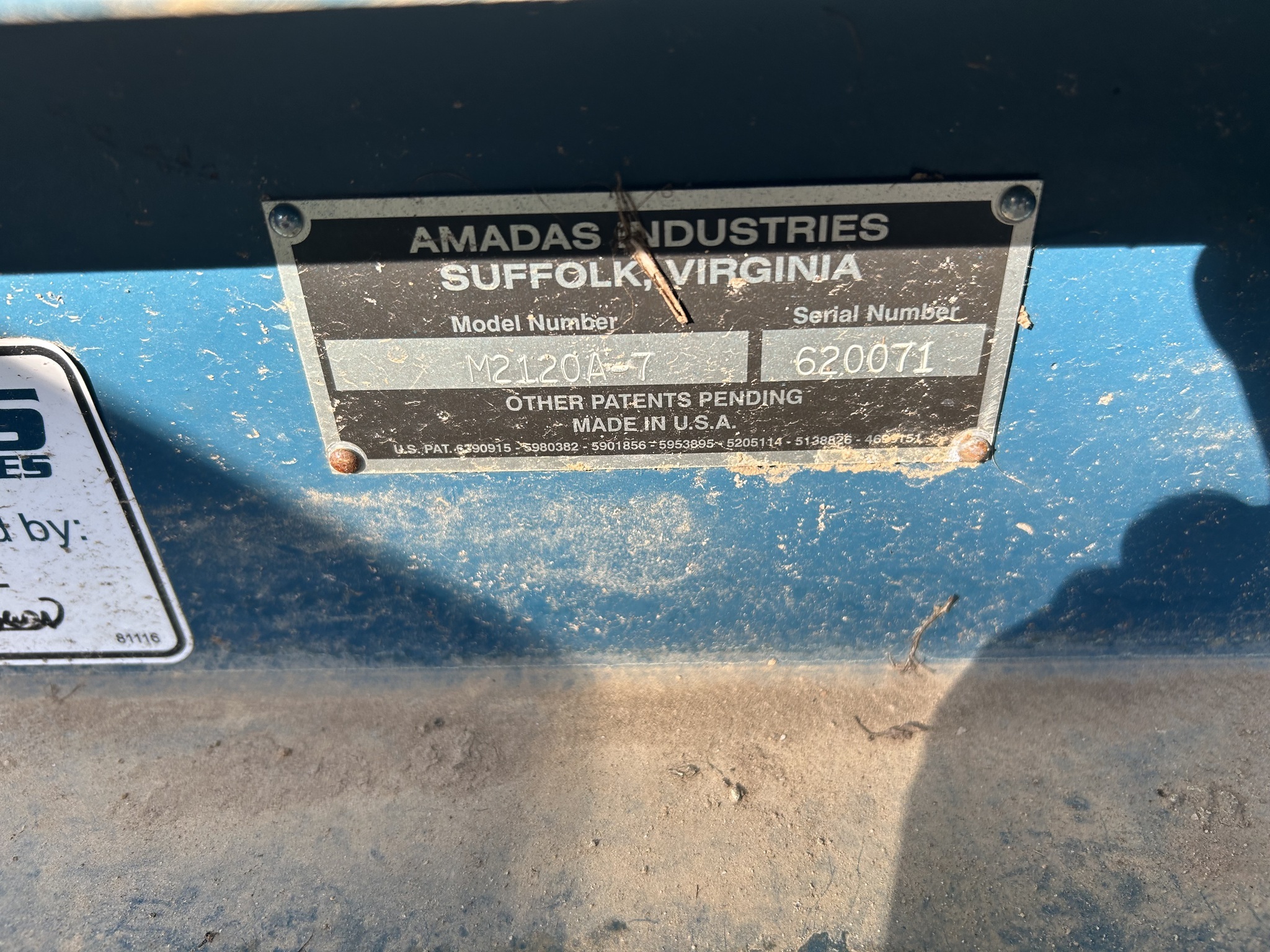 2024 Amadas 2120 Peanut Equipment