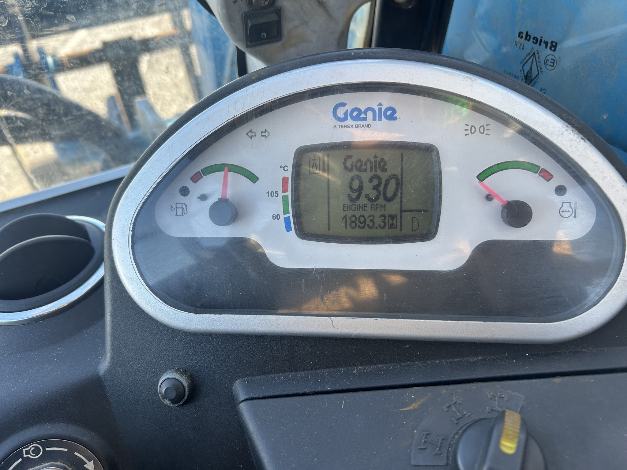 2018 Genie GTH5519 Telehandler
