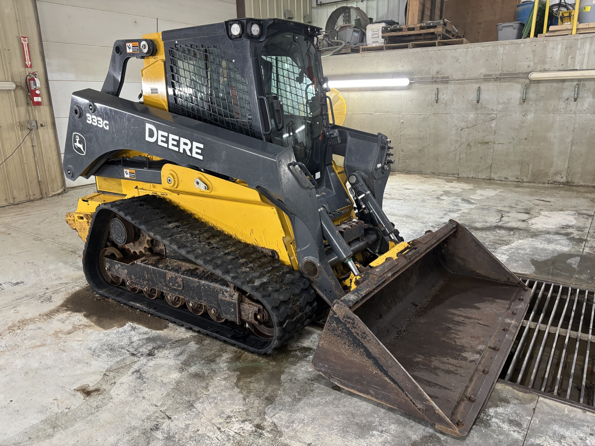 2018 Deere 333G Skid Steer
