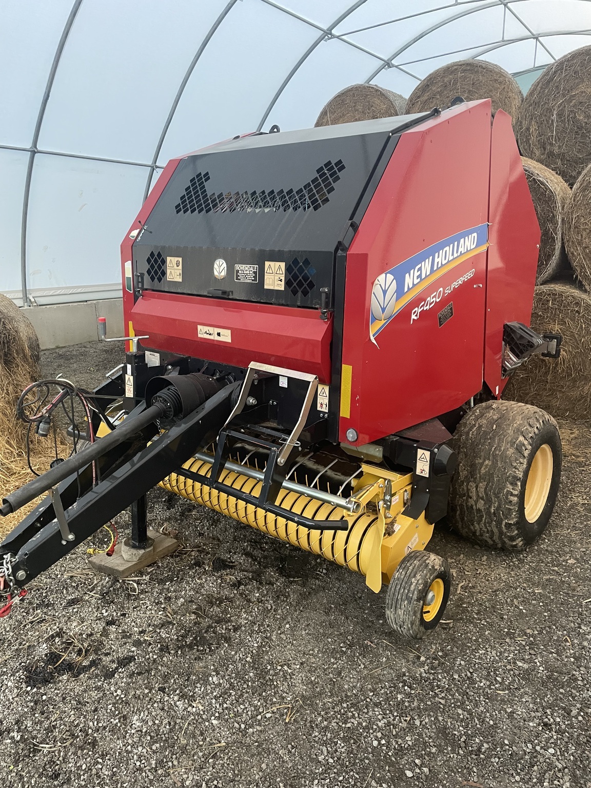 2021 New Holland RF450 Round Baler
