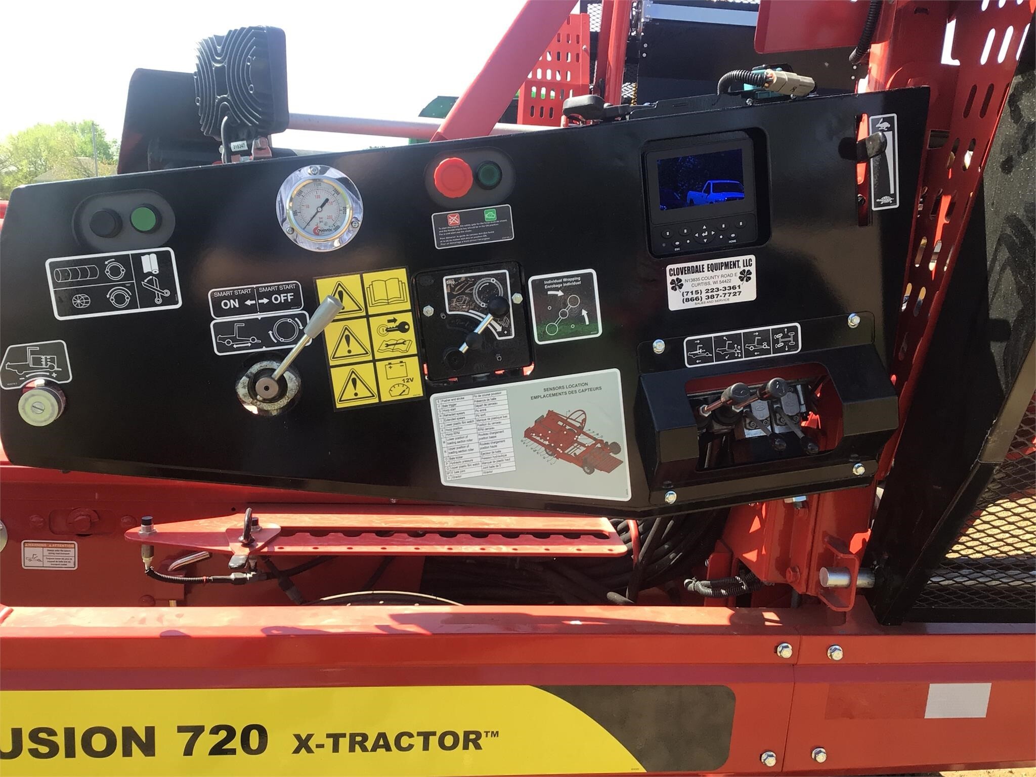 2022 Anderson Fusion 720 Bale Wrapper
