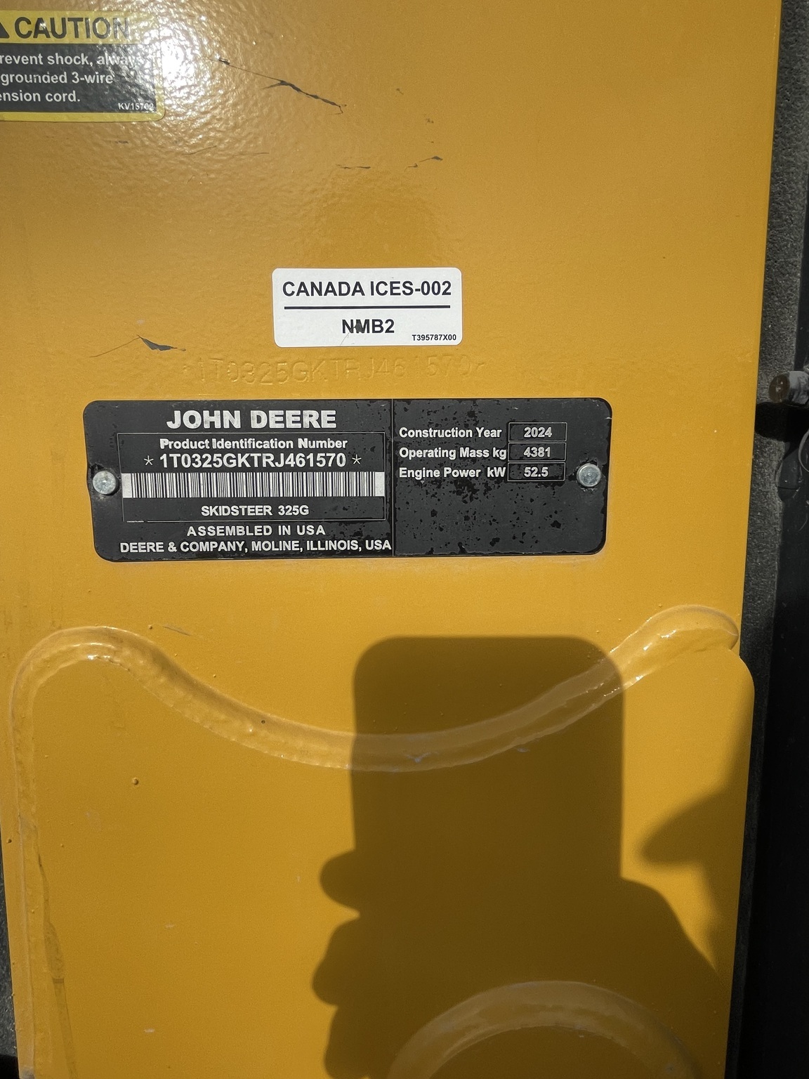 2024 Deere 325G Skid Steer
