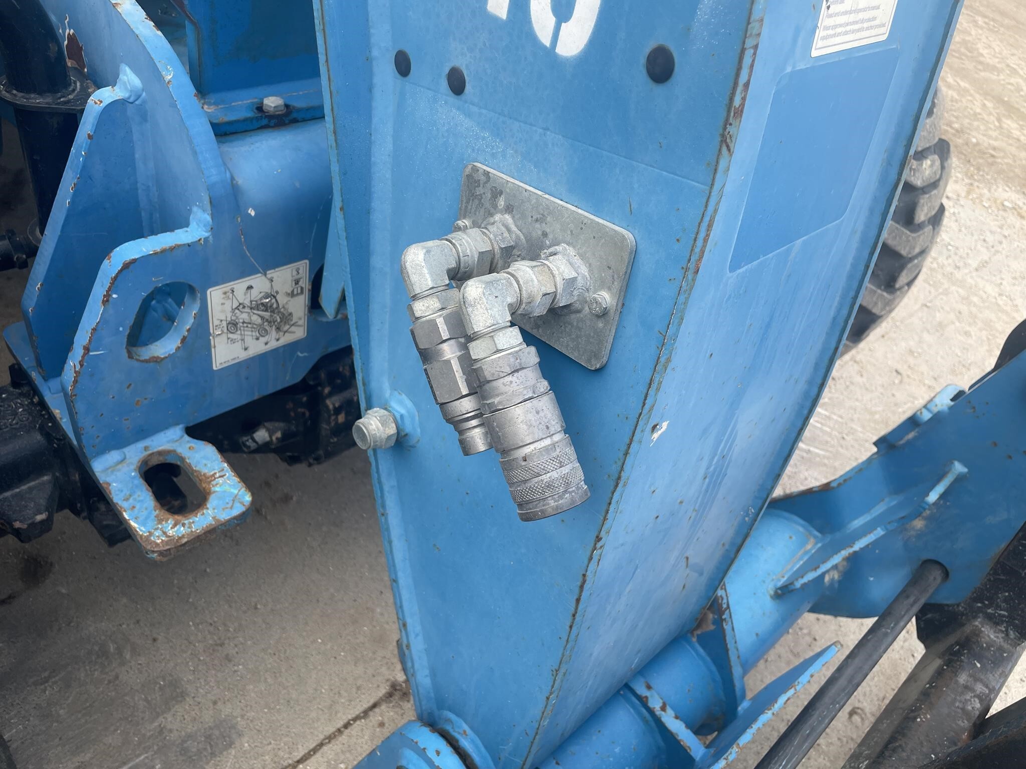 2017 Genie GTH5519 Telehandler