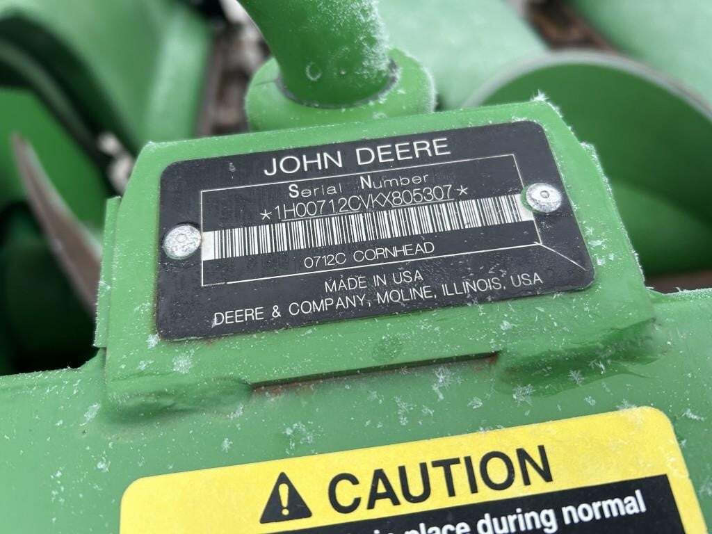 2019 John Deere 712C Corn Head