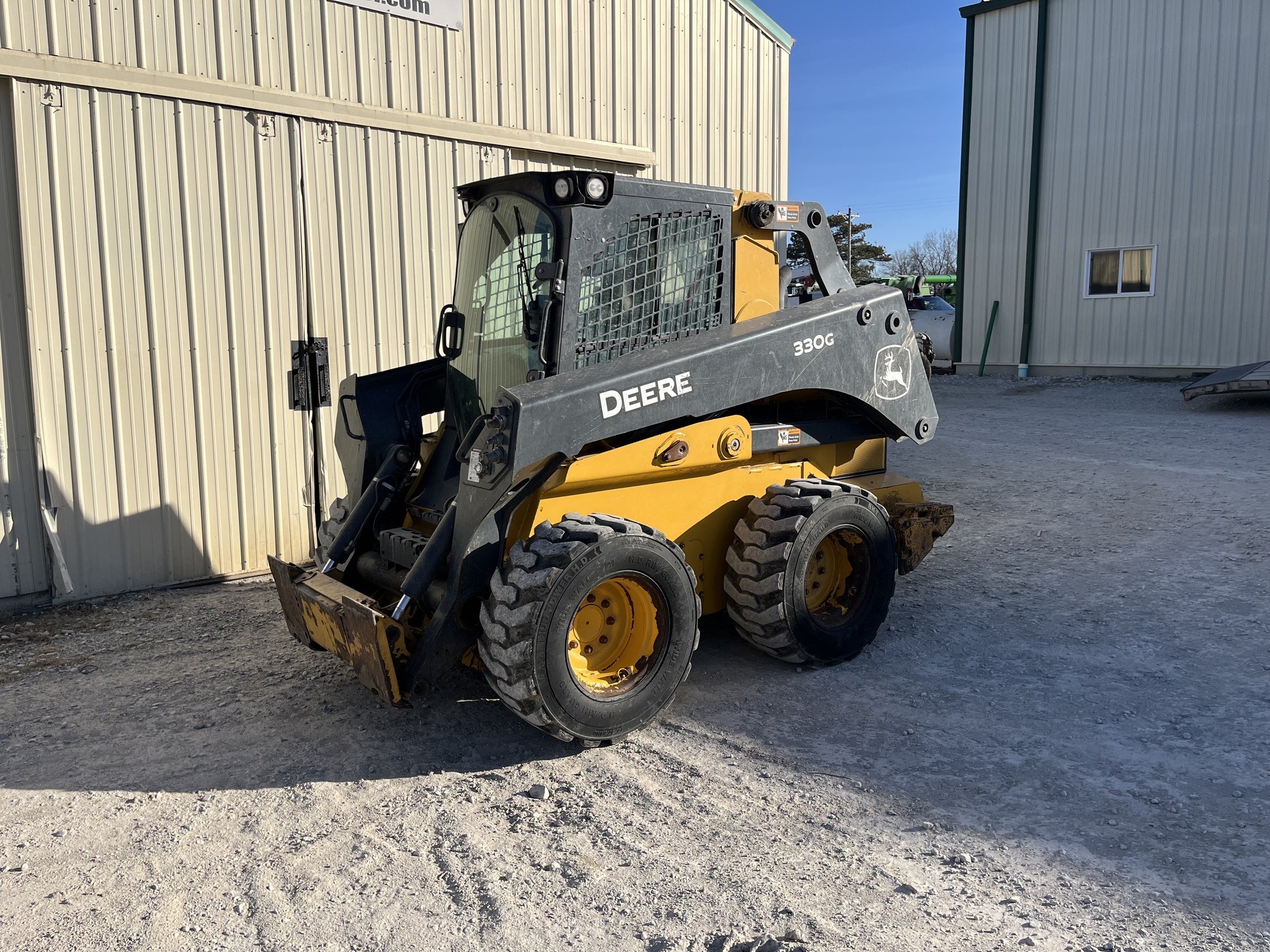 2022 Deere 330G Skid Steer