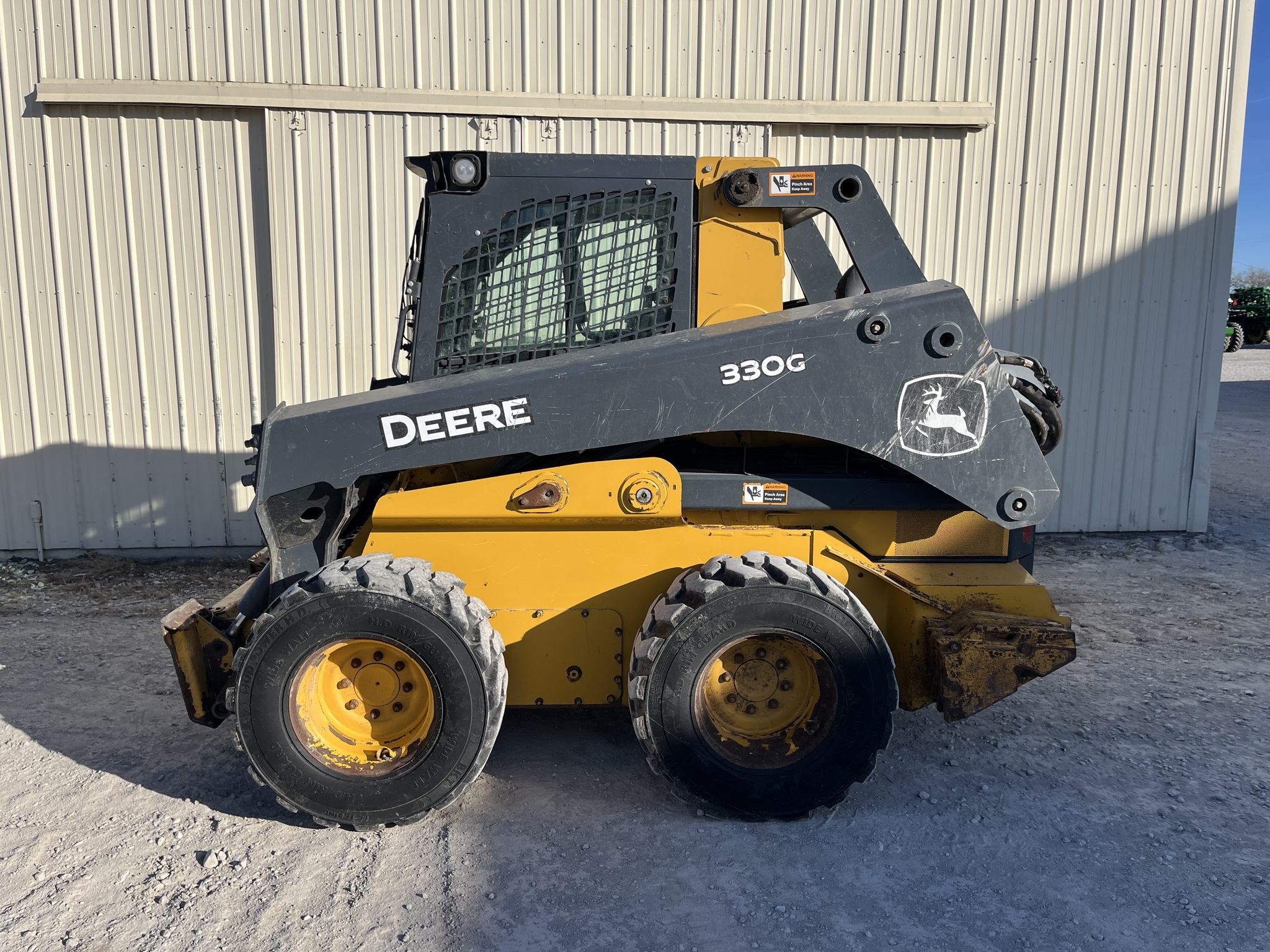 2022 Deere 330G Skid Steer