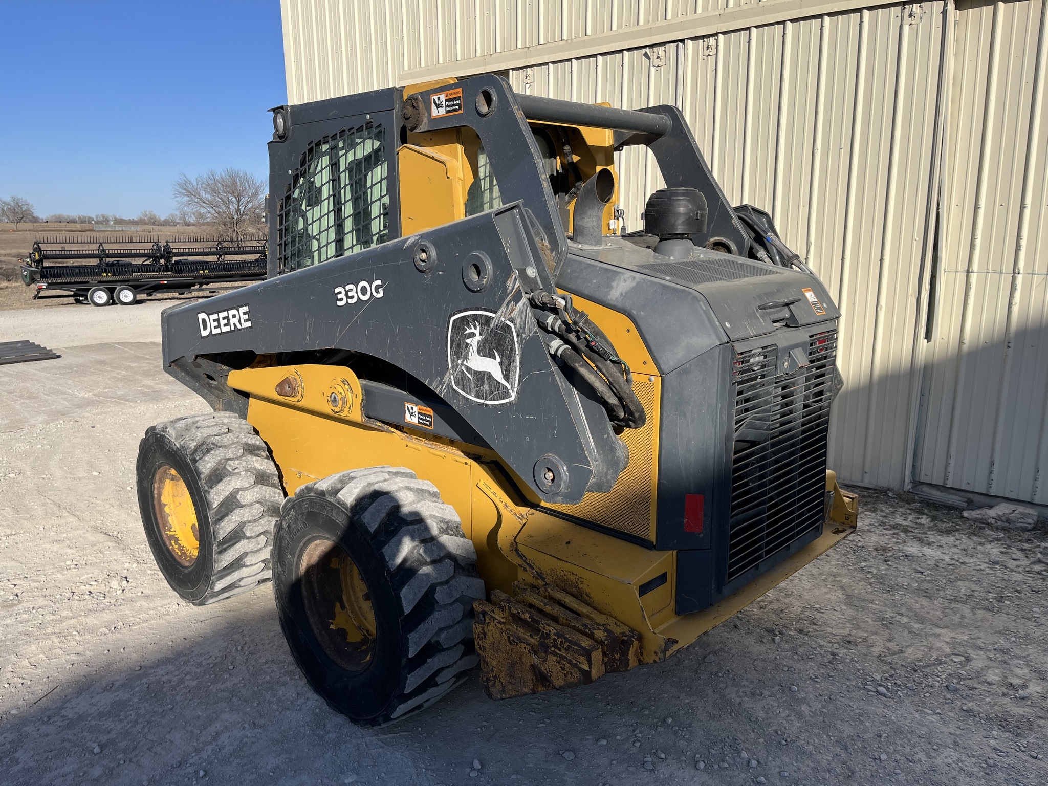 2022 Deere 330G Skid Steer