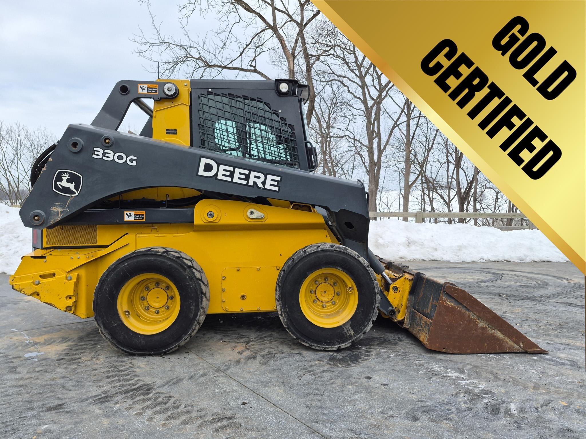 2019 Deere 330G Skid Steer