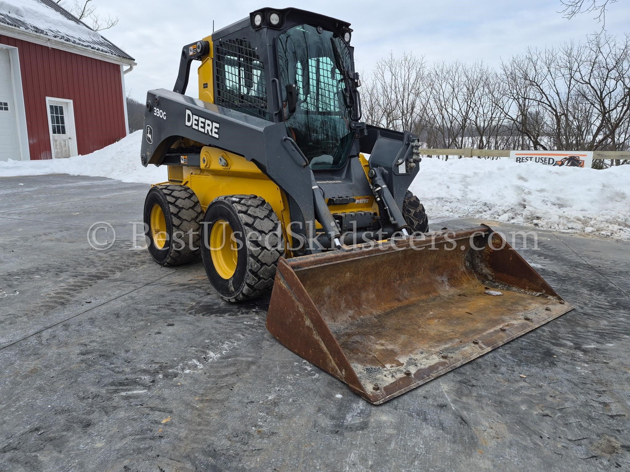 2019 Deere 330G Skid Steer