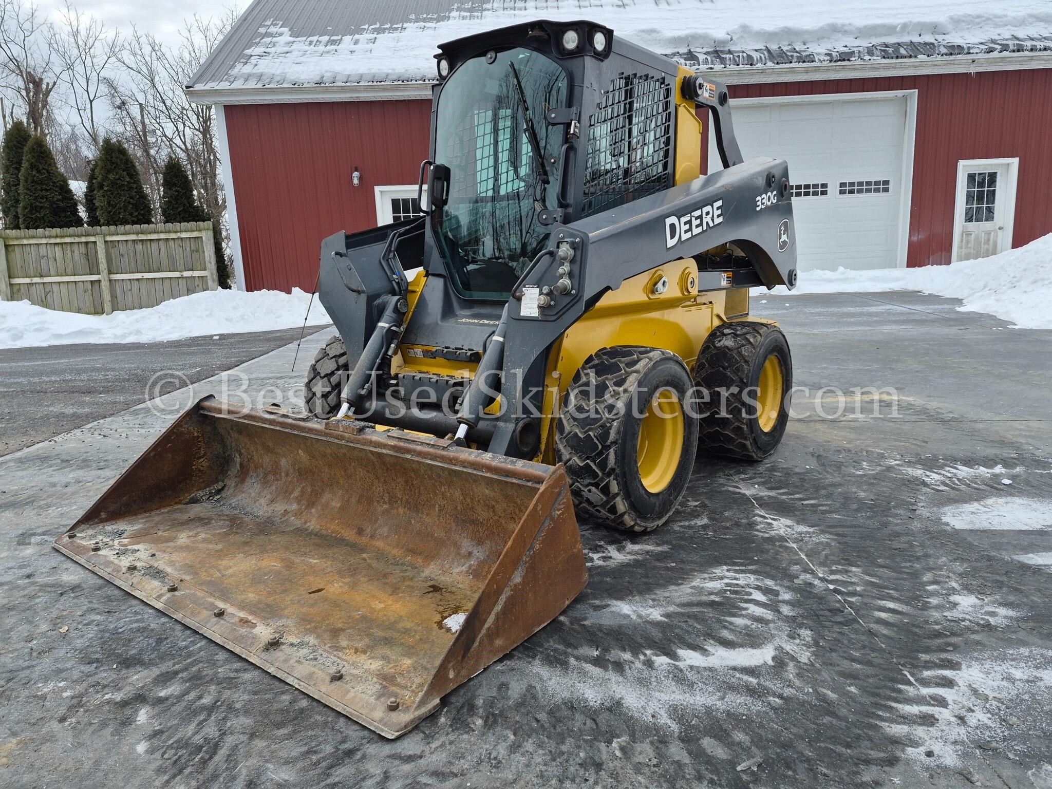 2019 Deere 330G Skid Steer