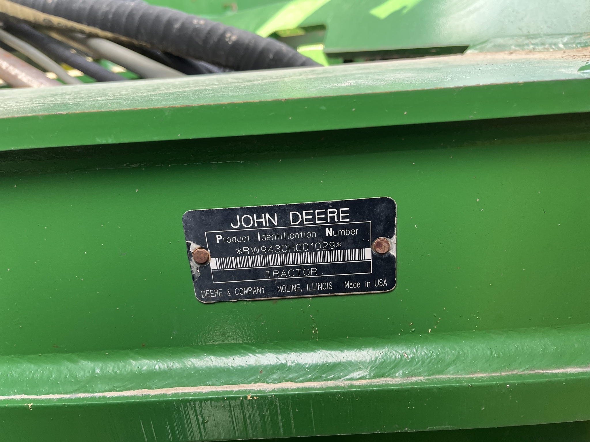 2007 John Deere 9430 Tractor