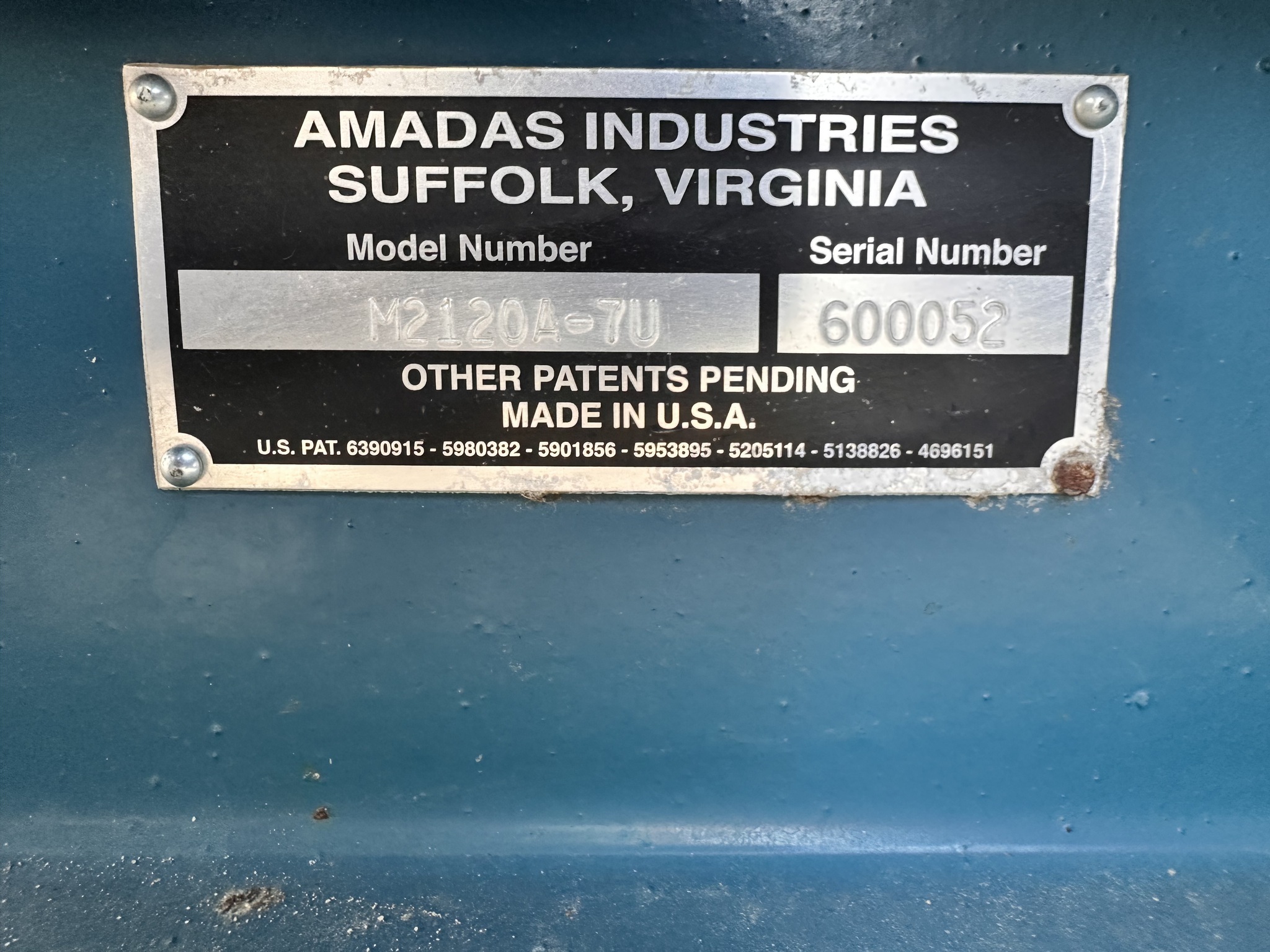 2022 Amadas 2120 Peanut Equipment