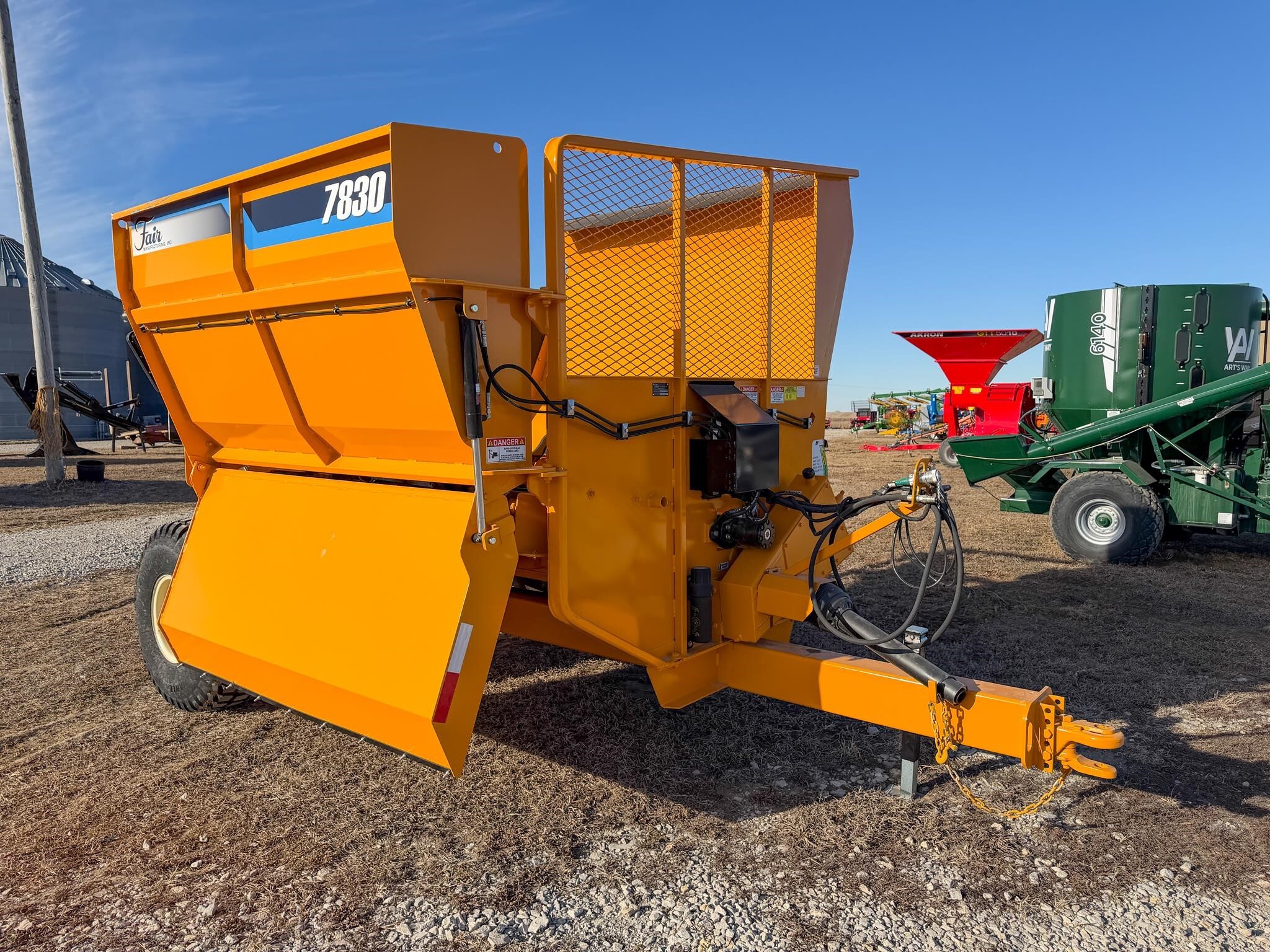 2026 Fair Mfg 7830 Bale Processor
