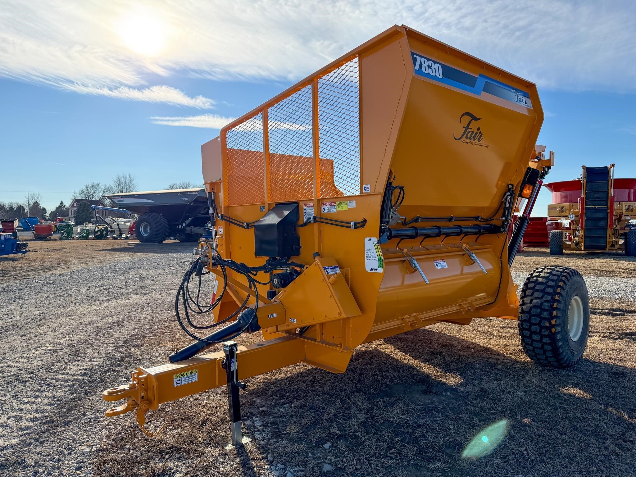 2026 Fair Mfg 7830 Bale Processor