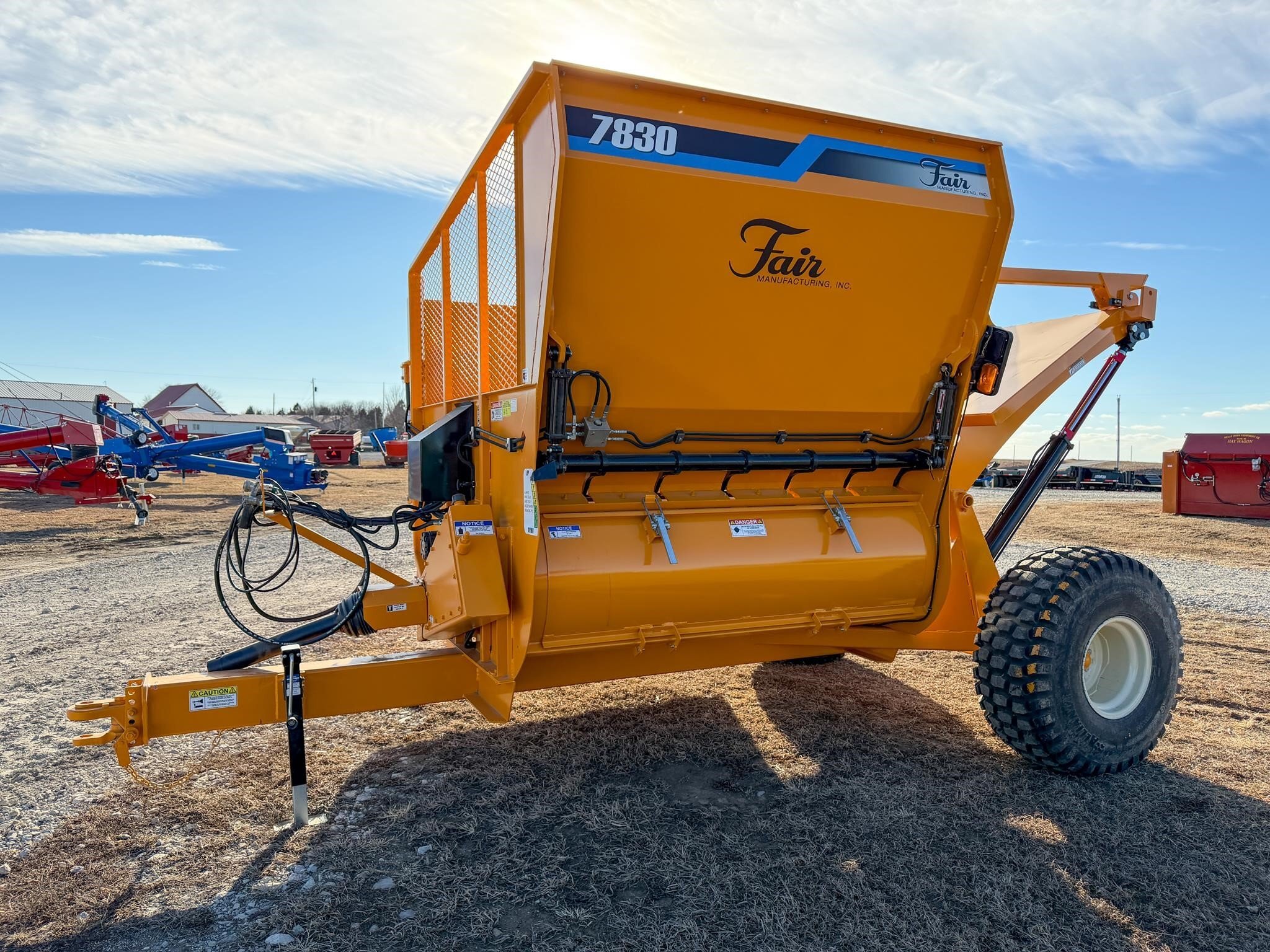 2026 Fair Mfg 7830 Bale Processor
