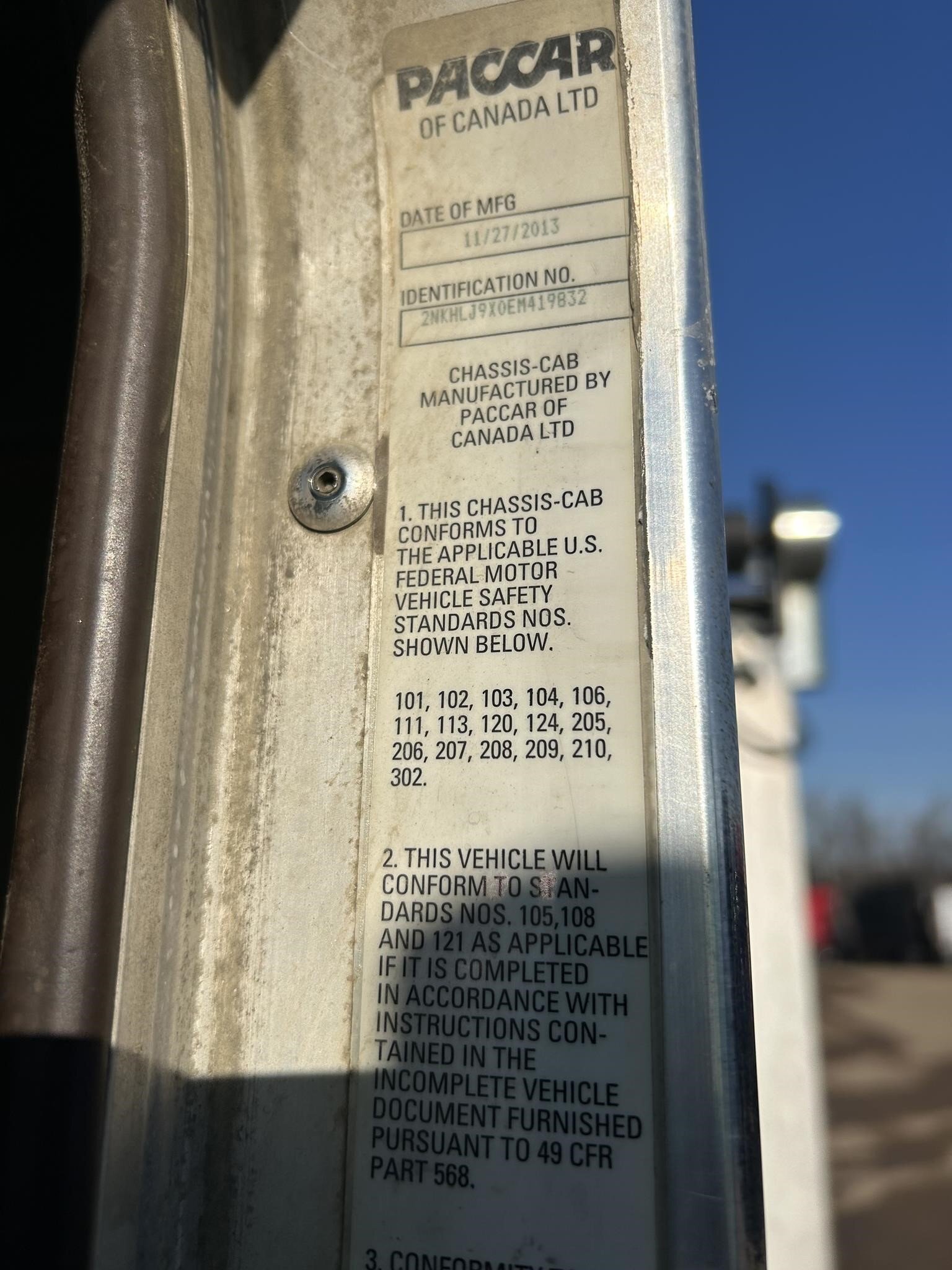 2014 Kenworth T370 Miscellaneous
