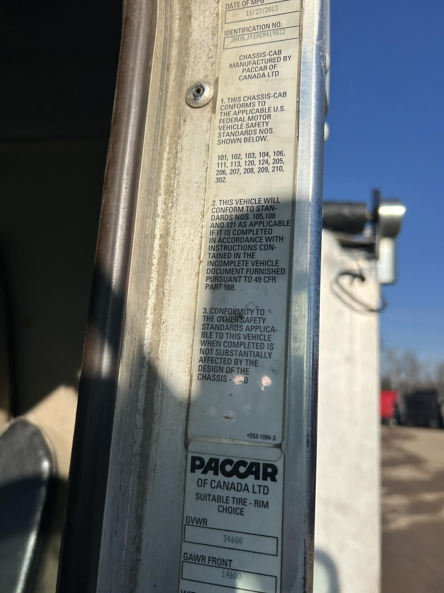 2014 Kenworth T370 Miscellaneous