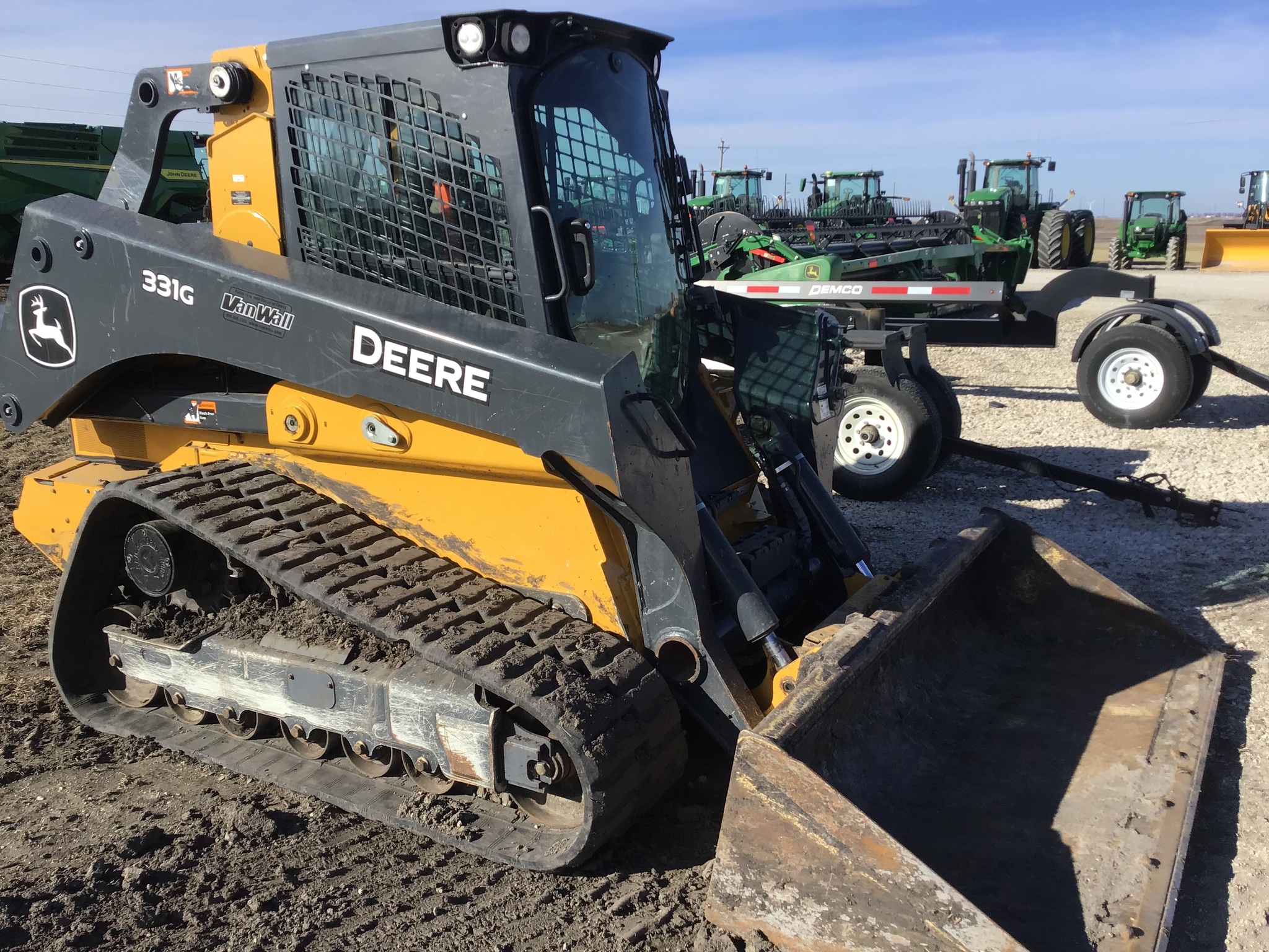 2023 Deere 331G Skid Steer