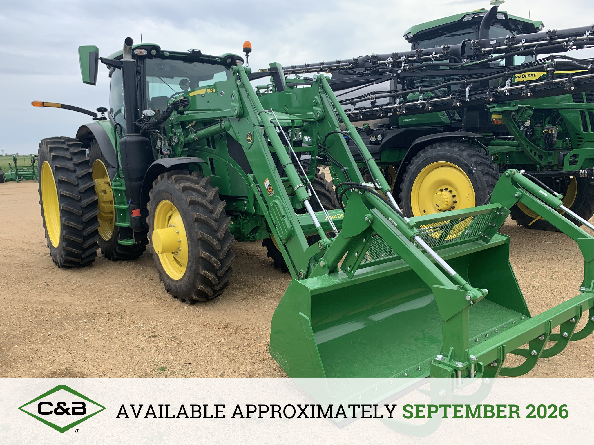 2025 John Deere 6R 195 Tractor