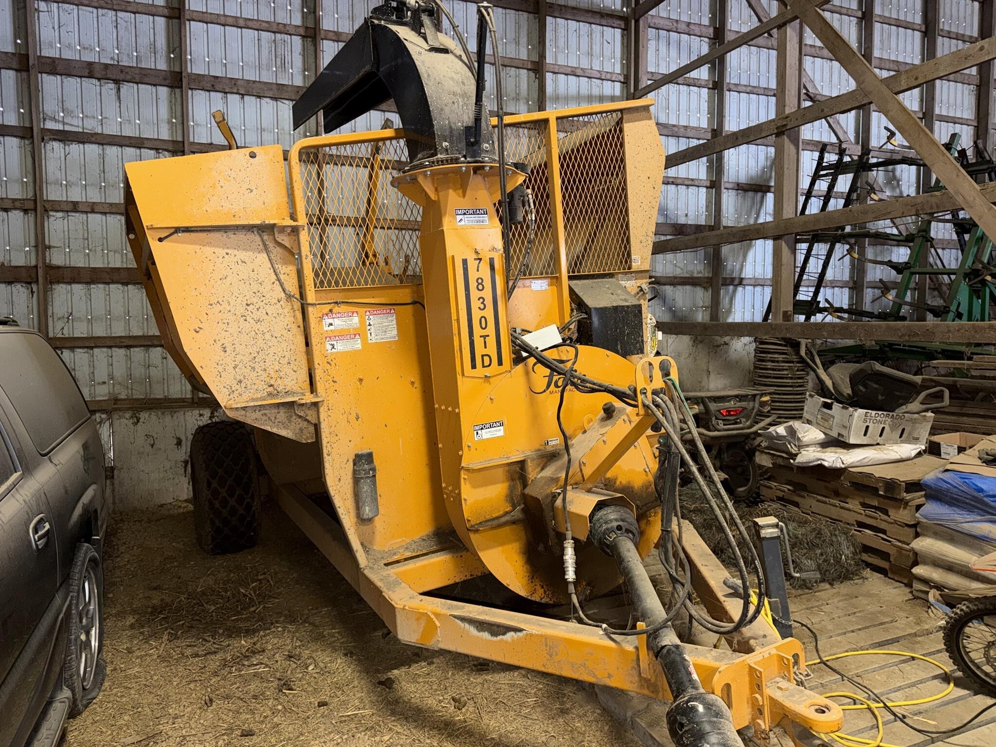 2020 Fair Mfg 7830TD Bale Processor