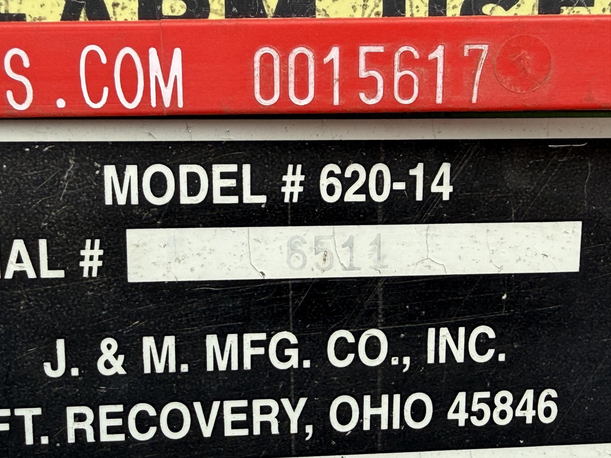  J&M 620-14 Grain Cart
