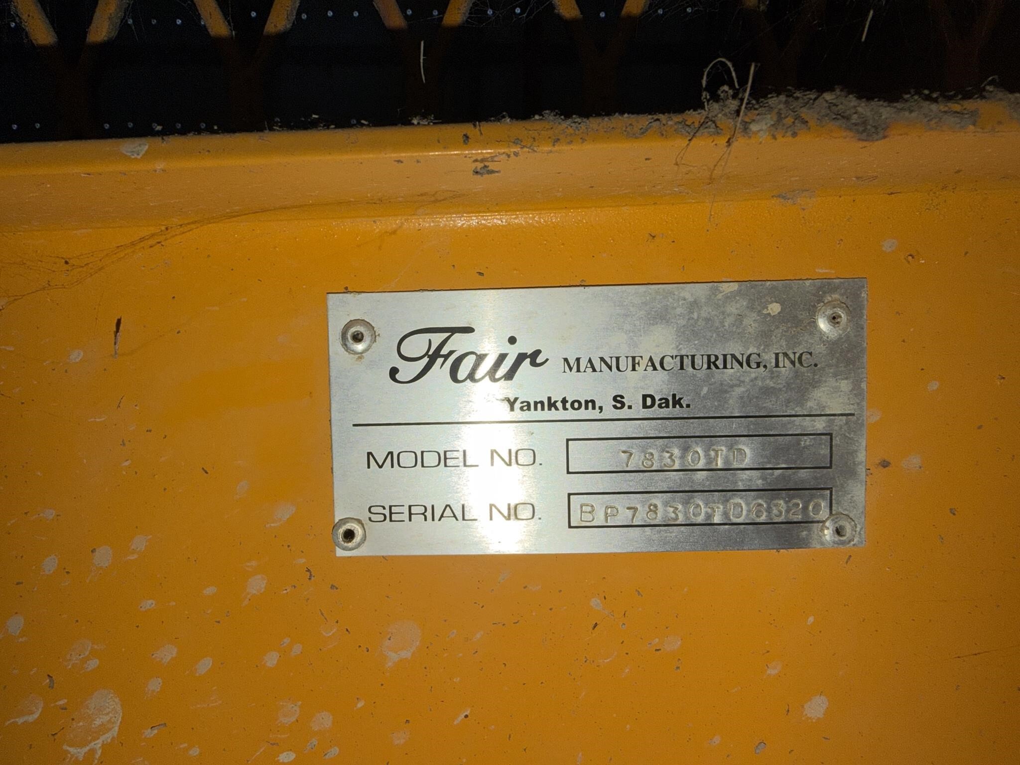 2020 Fair Mfg 7830TD Bale Processor