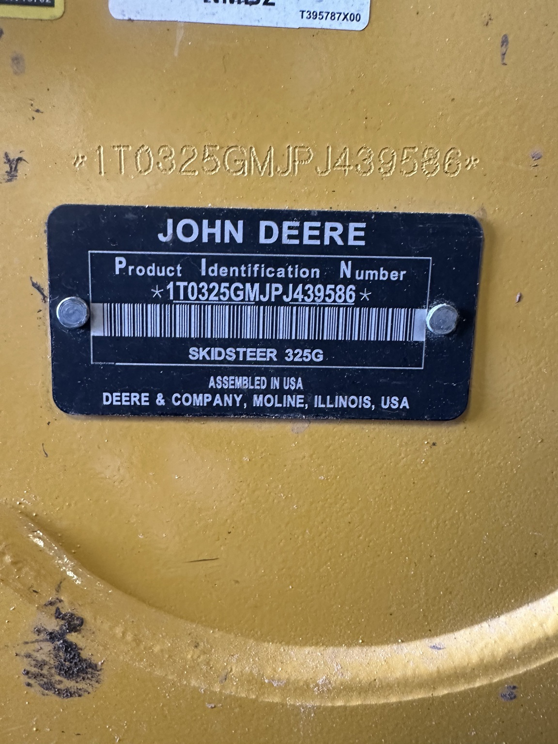 2023 Deere 325G Skid Steer