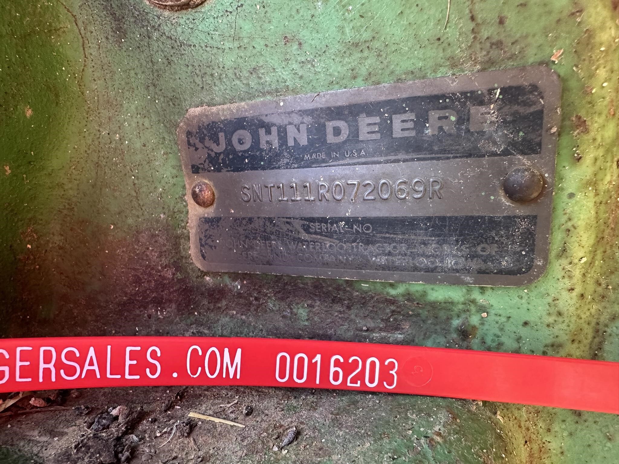 1965 John Deere 3020 Tractor