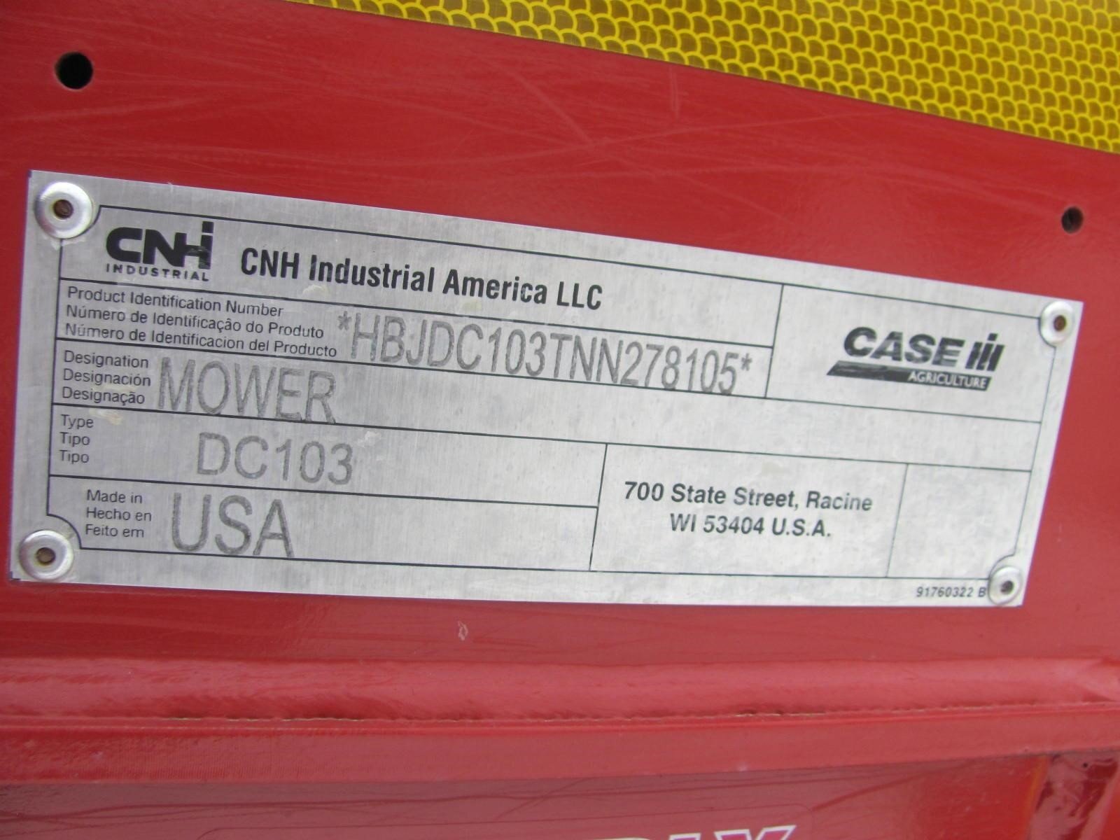 2023 Case IH DC103 Mower Conditioner - $25,000 | Machinery Pete