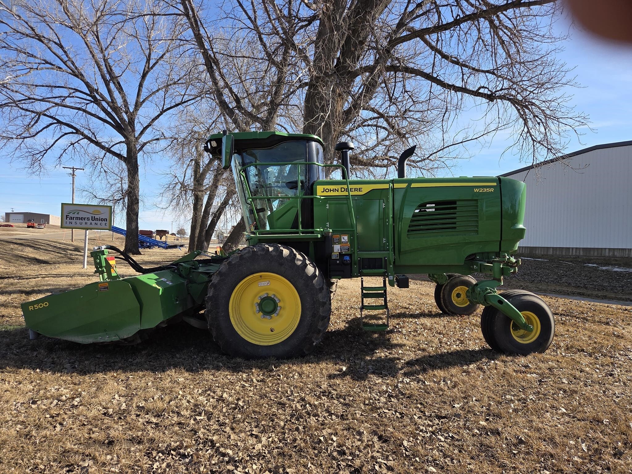 2023 John Deere W235R Self-Propelled Windrowers and Swather
