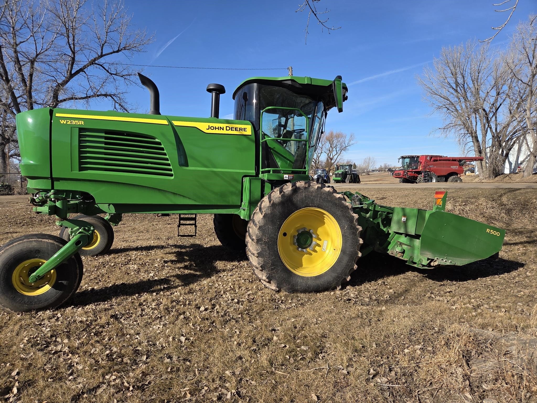 2023 John Deere W235R Self-Propelled Windrowers and Swather