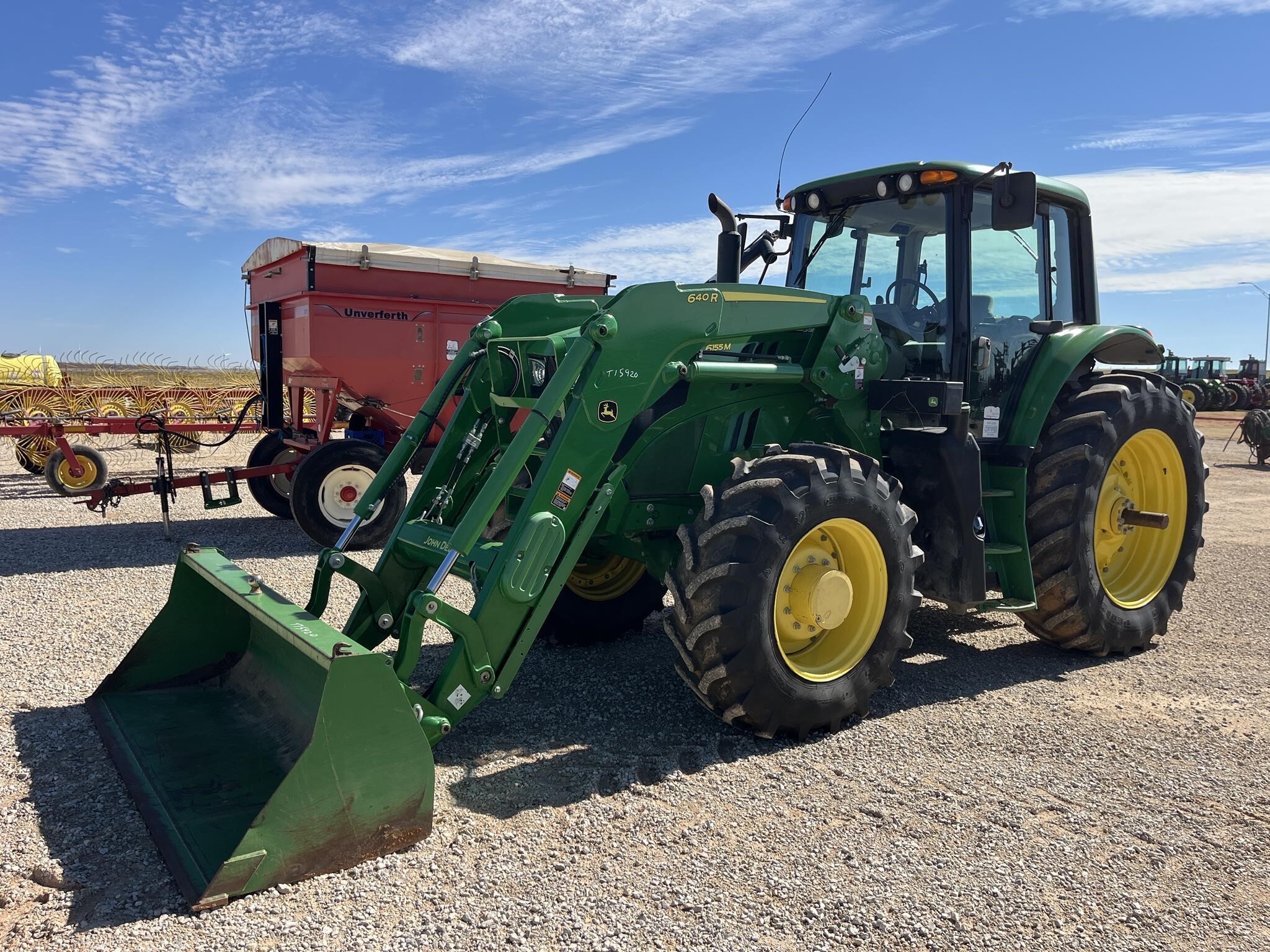 2018 John Deere 6155M Tractor