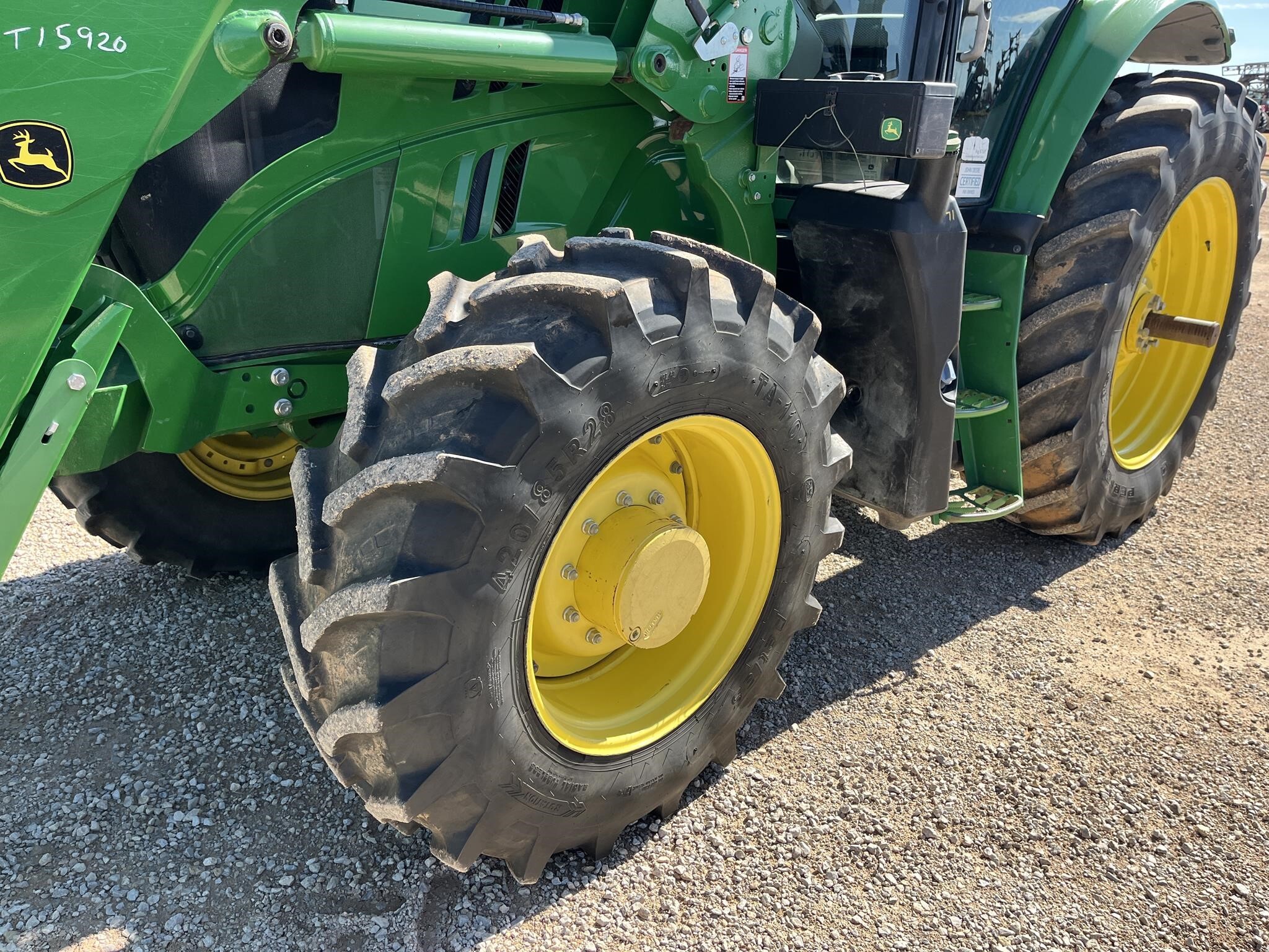 2018 John Deere 6155M Tractor