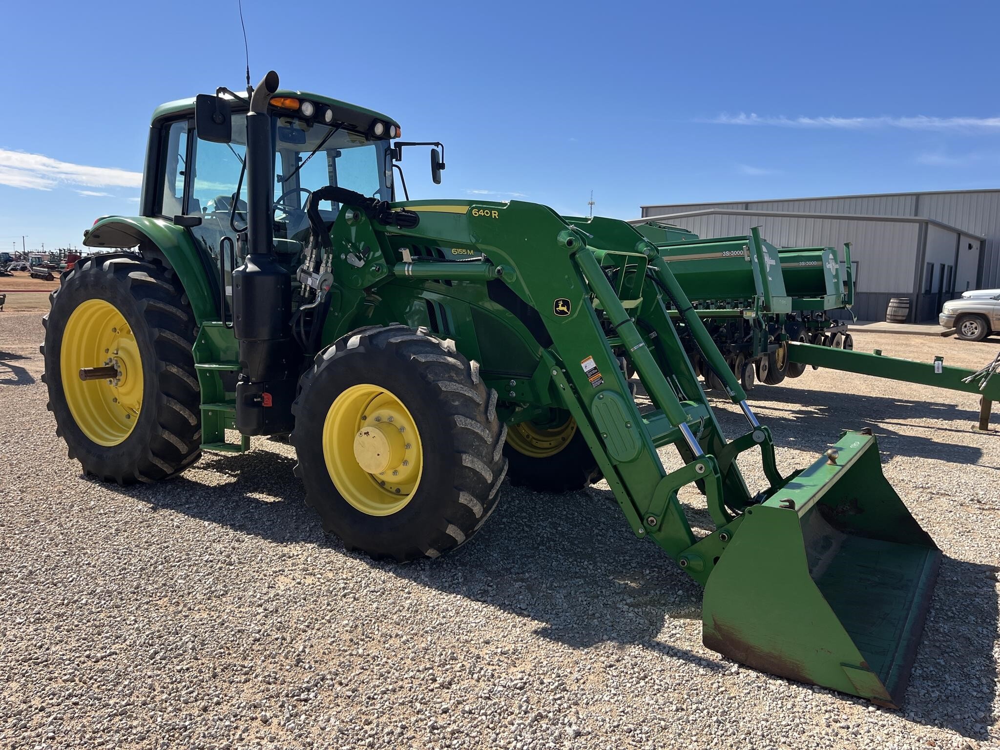 2018 John Deere 6155M Tractor