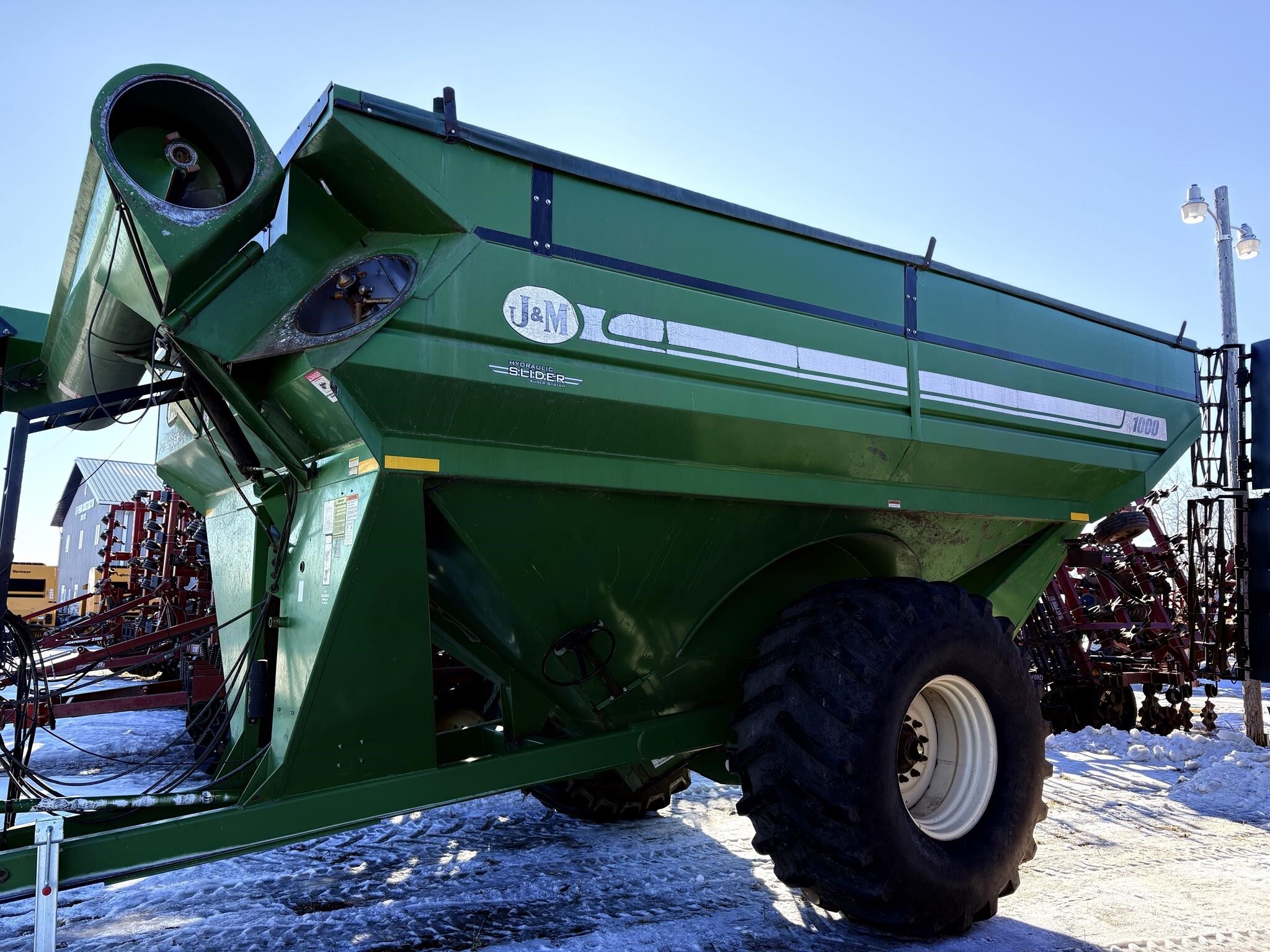 2012 J&M 1000-20 Grain Cart