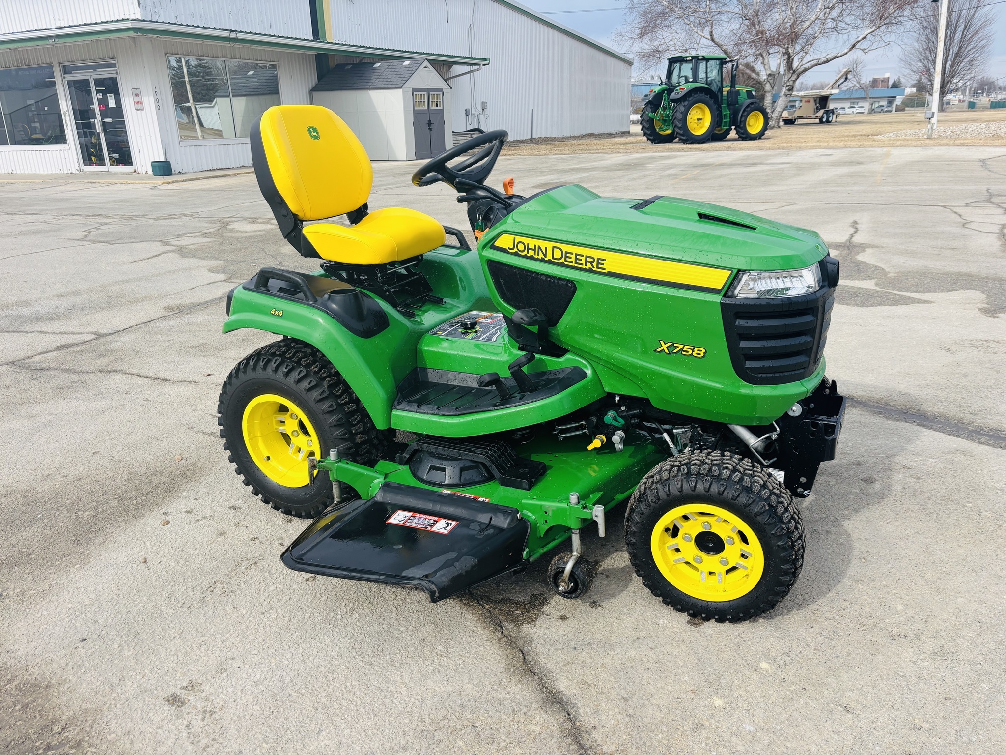 2024 John Deere X758 Lawn Mower